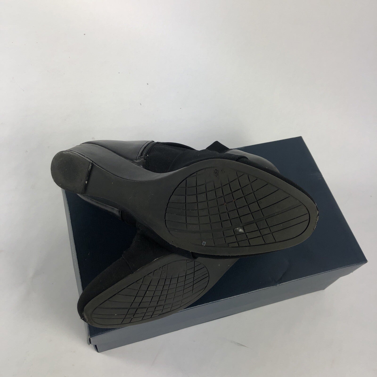 Cole Haan Studiogrand WOMEN Women's Size 9 B Black Side Zip Shoes W10395 - LOOK
