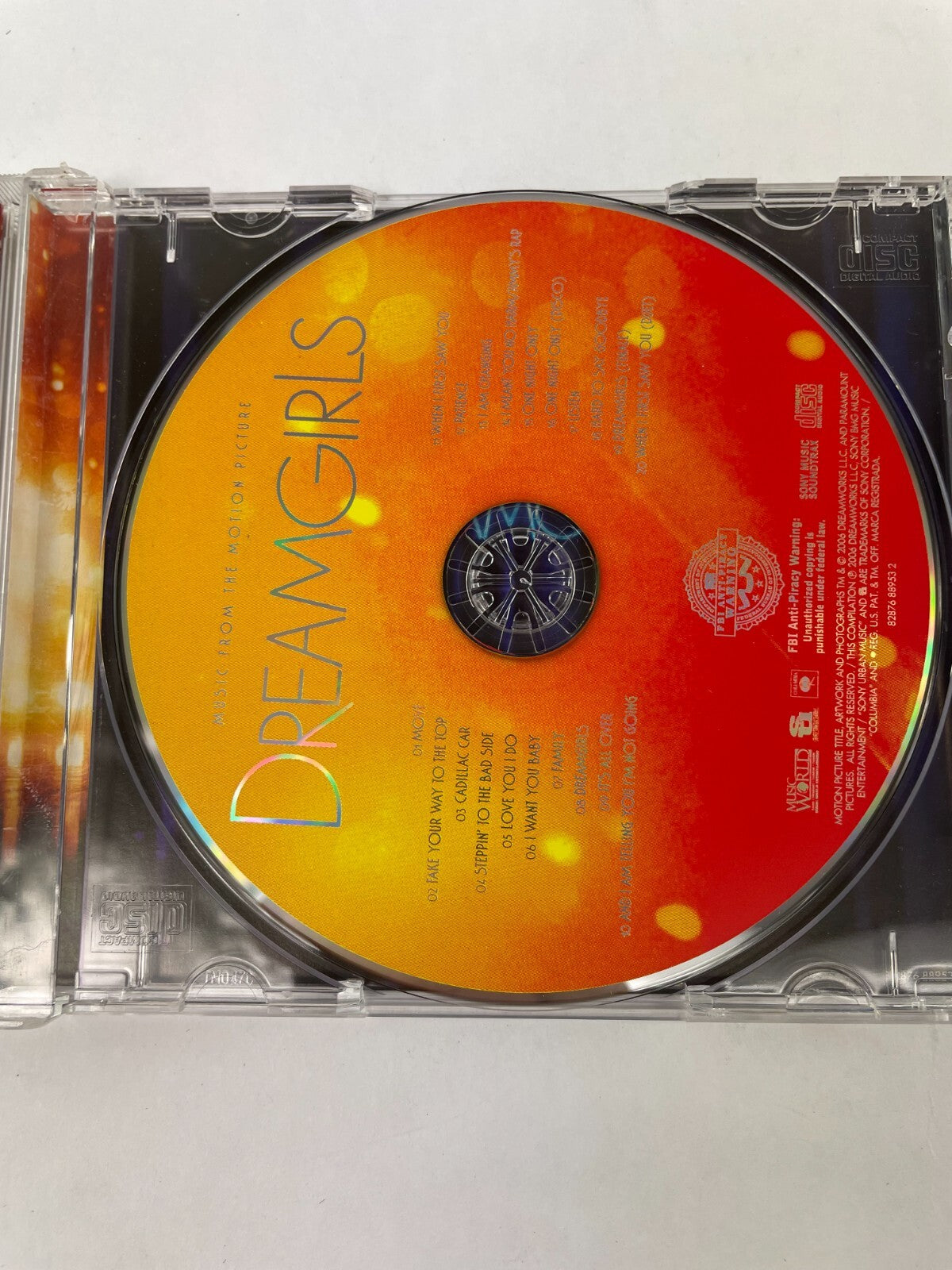 Dream Girl Fake Your Way To The Top Move Cadillac Car Love You I Do Jammy CD#73