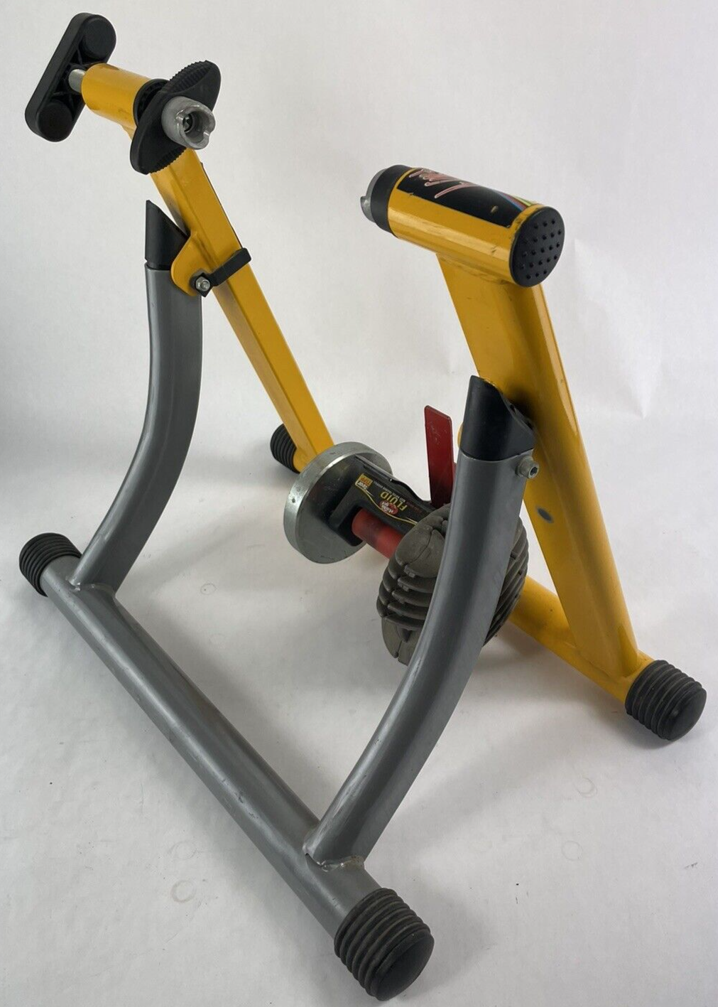 VOLARE Elite Personal indoor bicycle trainer yellow Jan Ullrich edition made in Italy