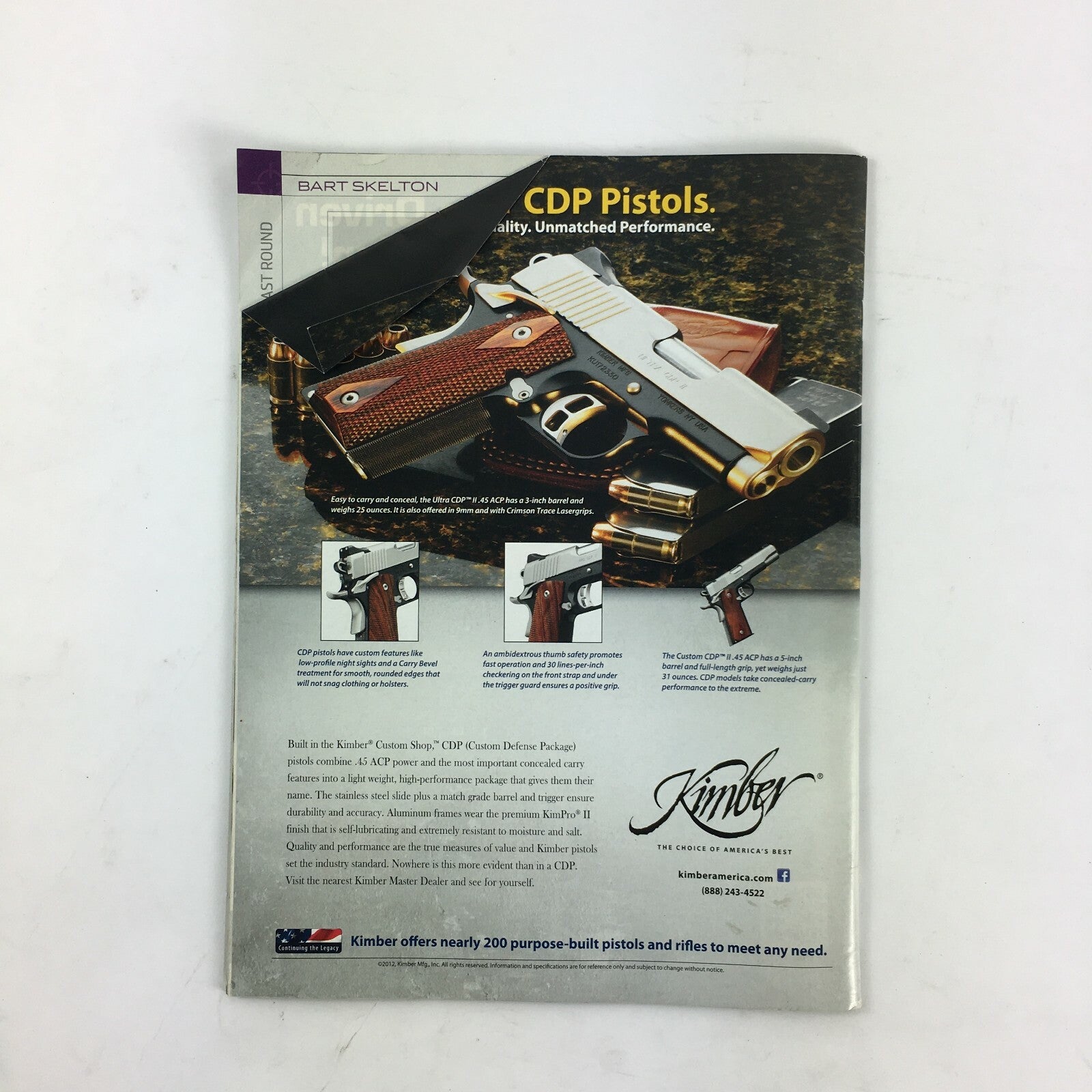 December 2013 Shooting Time Magazine 6.8mm SPC II Surges! 1903A4 Sniper Rifle