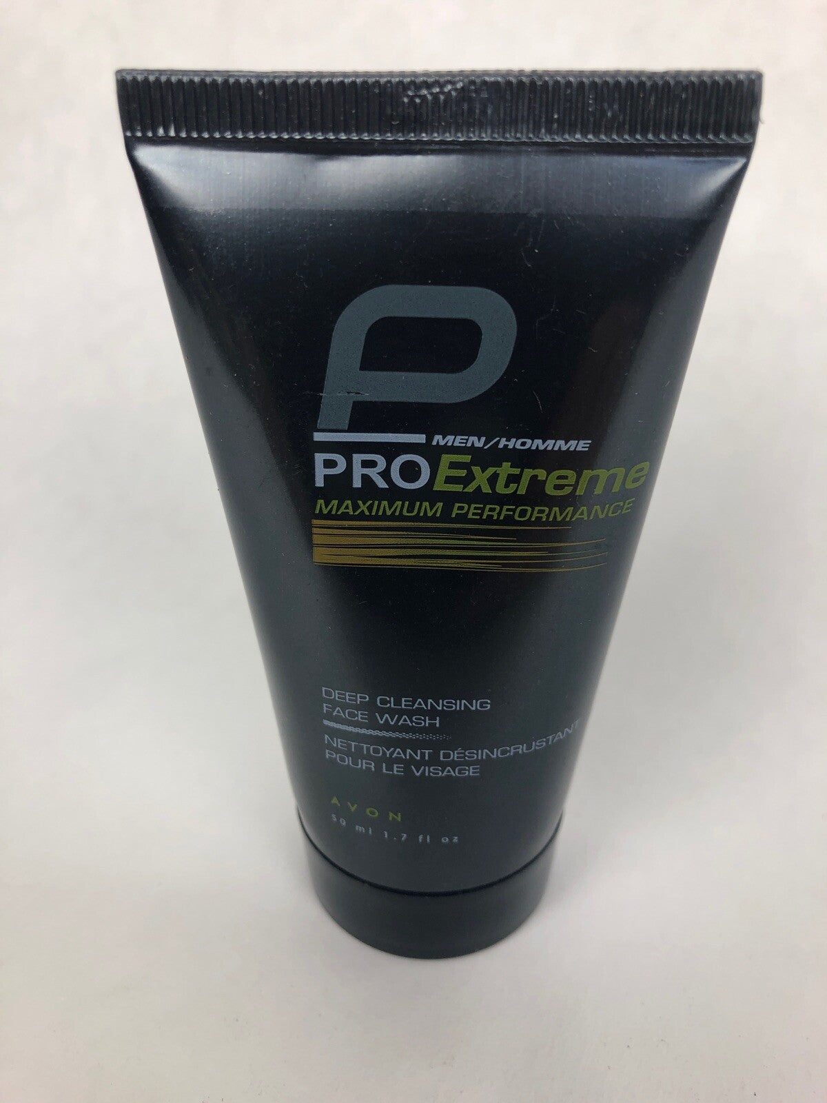 AVON Pro Extreme Deep Cleans Mens Face Wash 1.7 Oz Cleanser Travel Size * Rare