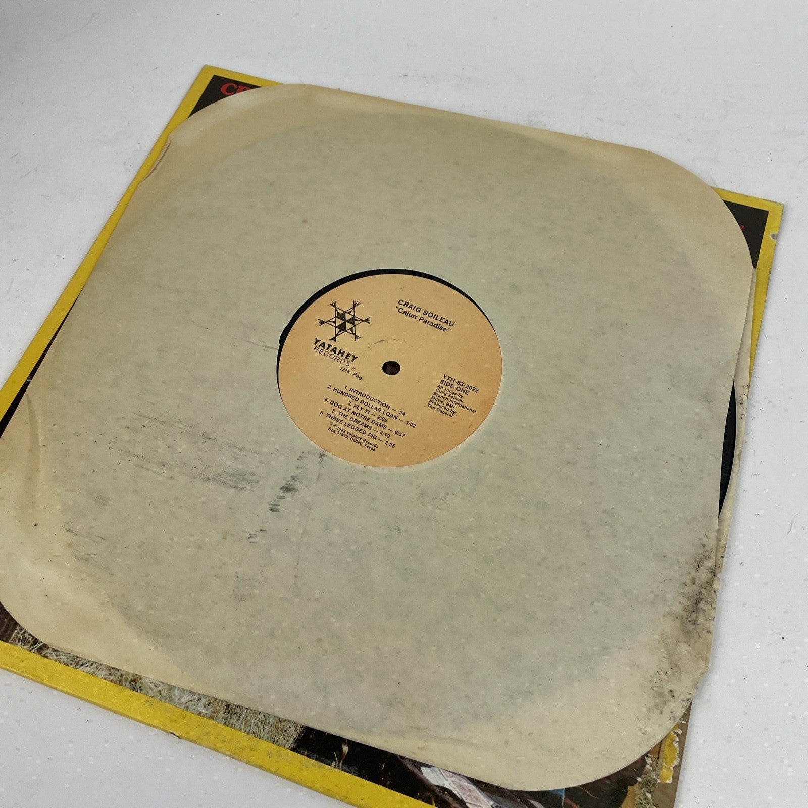 Craig Soileau *Cajun Paradise * - Stories of Babes, Booze & Bouray LP Record