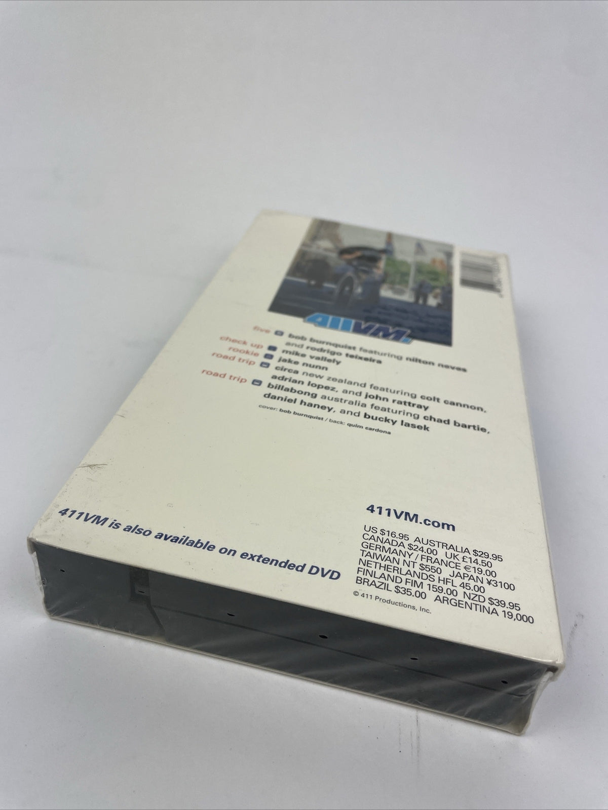 (2002) 411 Video Magazine / Issue #53 / VHS Skateboard Video 411VM Bob Burnquist