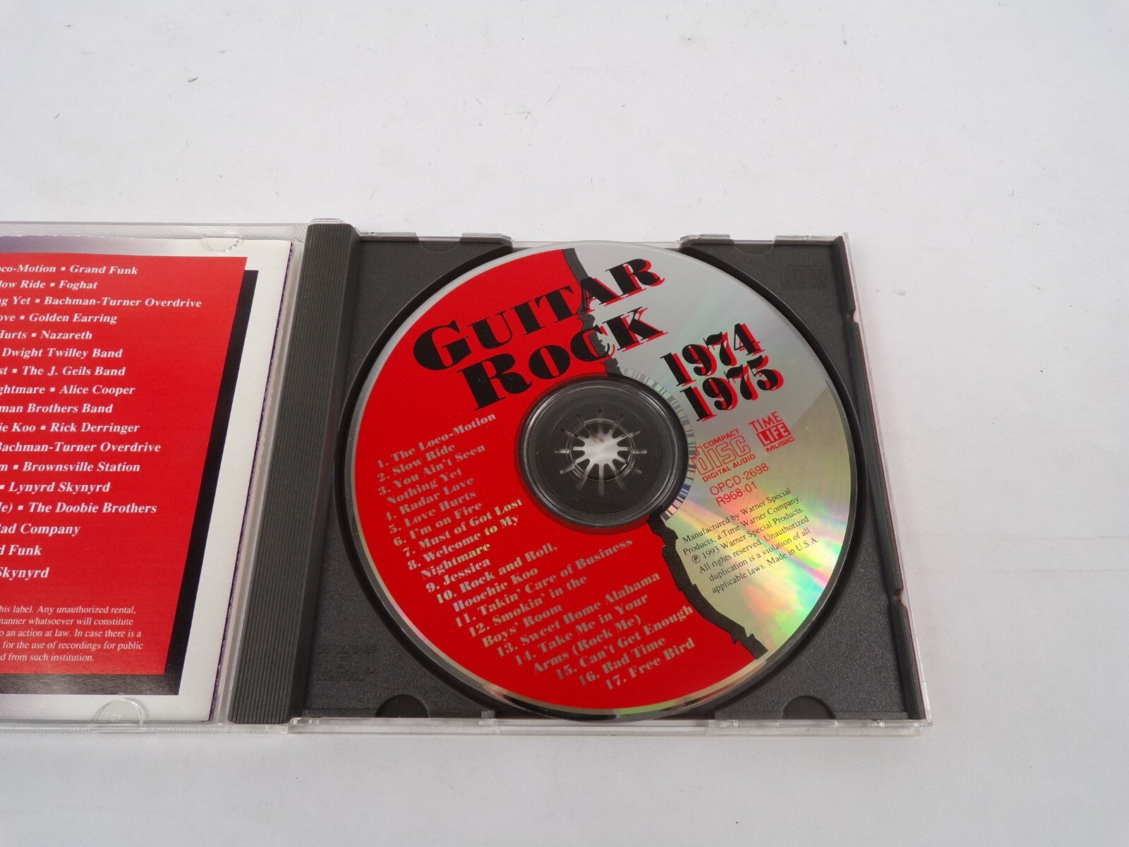 Guitar Rock The Loco-Motion Grand Funk Slow Ride Foghat You Ain't Seen NothCD#25