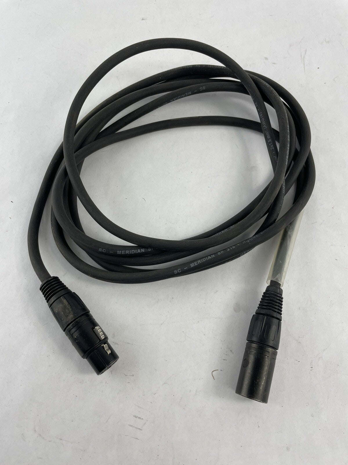 4 Pin DC Power Cable 10FT MeridianSP215 Neutrik FLEXIBLE XLR Lead Male Female