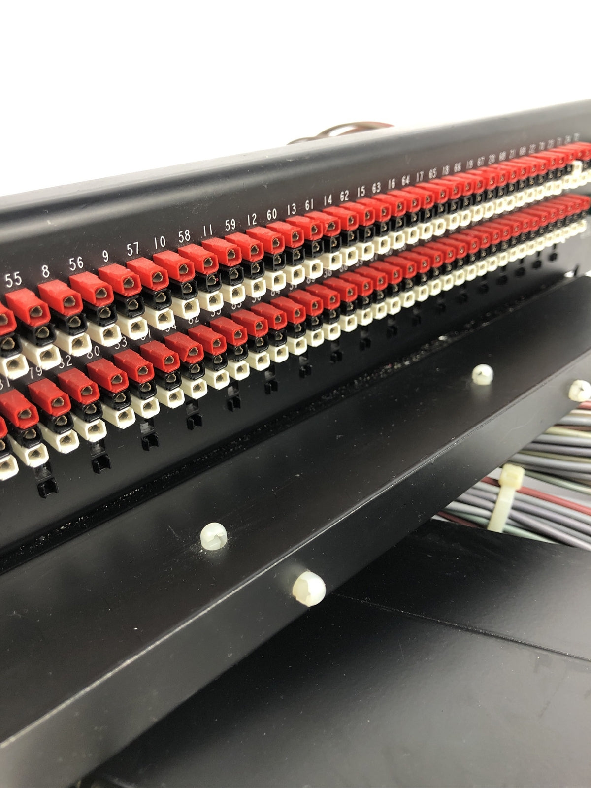 ADC 96 Bantam TT patchbay connected  to ADC UP-96NMKII  PPC RACKMOUNT PATCHBAY 2