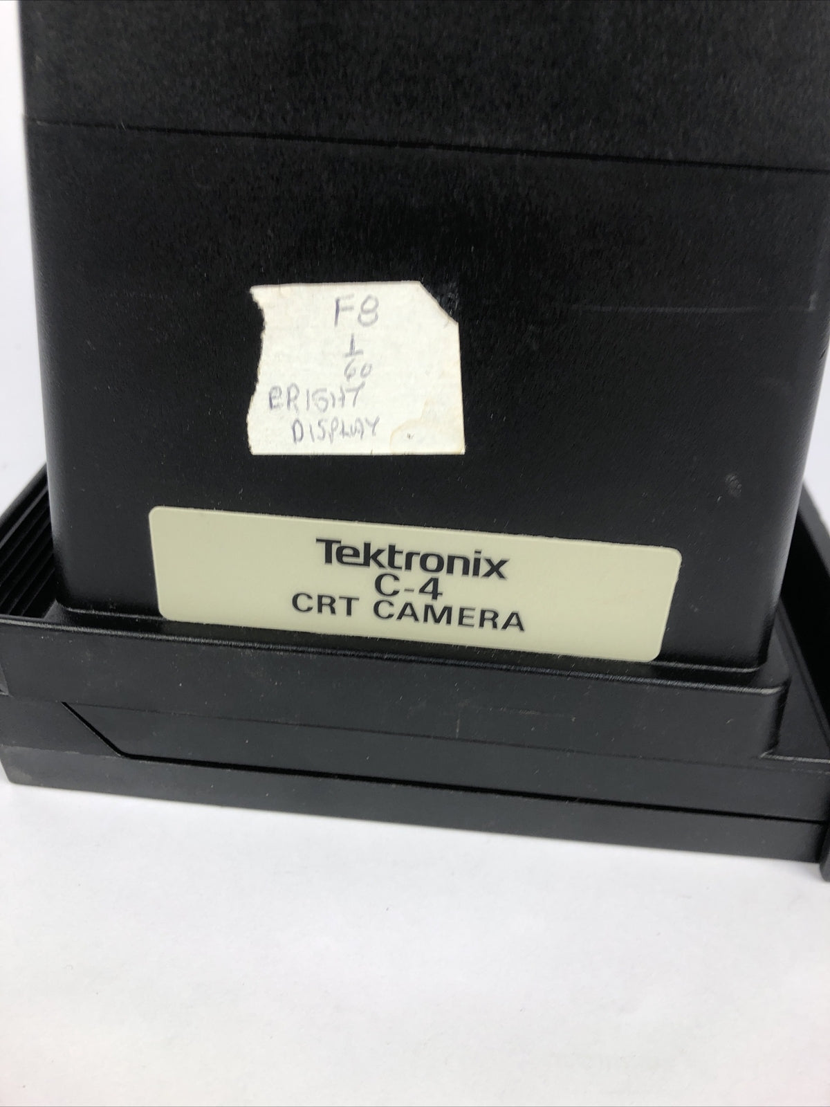 TEKTRONIX C-4 CRT HOOD CRT Polaroid CAMERA - Free Shipping via FedEx Ground