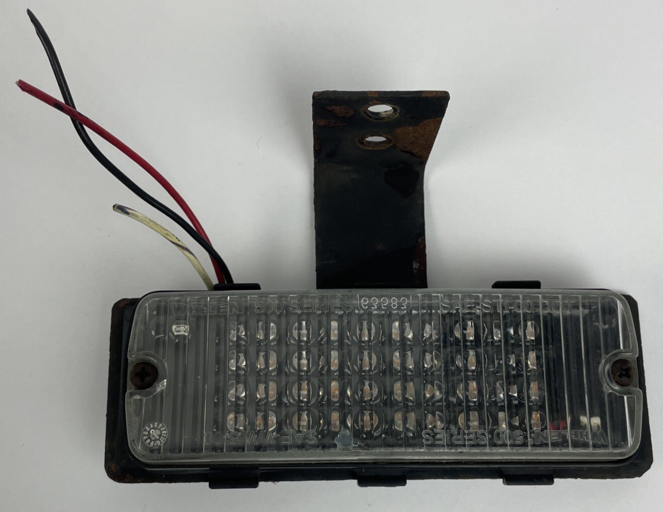 Whelen SmartLED 500 clear LED light bracket mounted