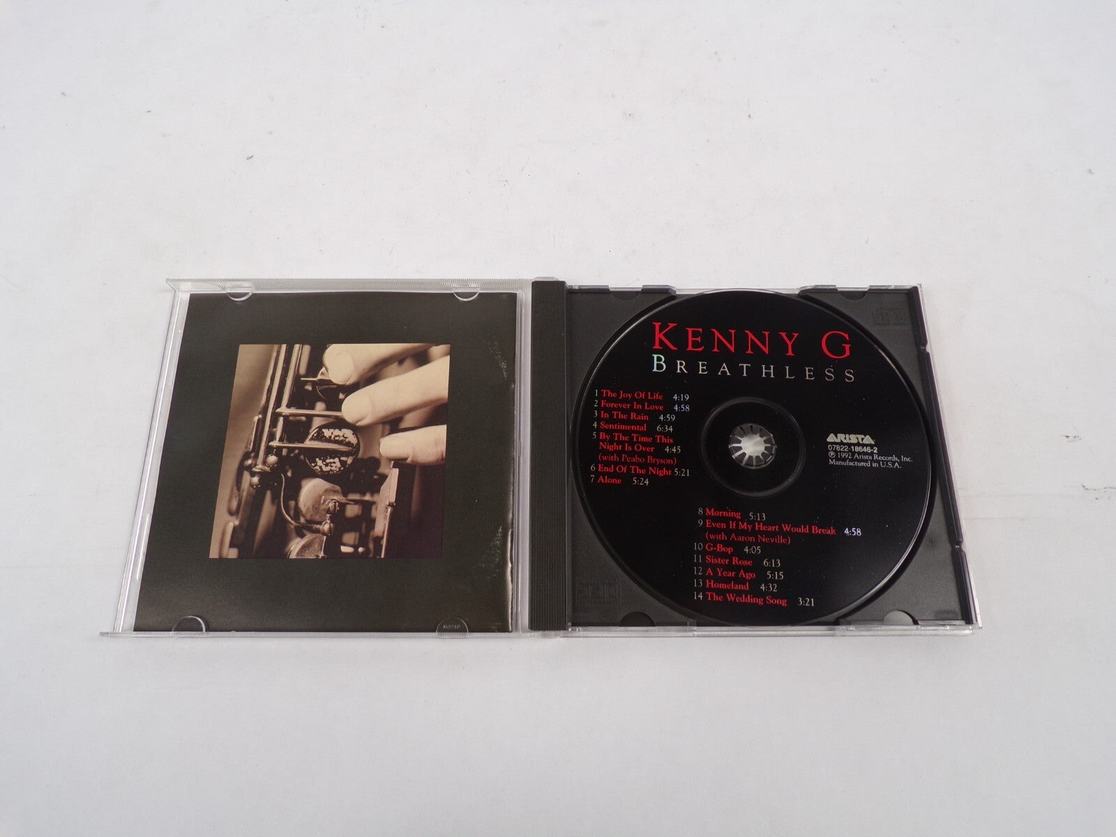 Kenny G Breathless The Joy Of Life Forever In Love In The Rain Sentimental CD#25