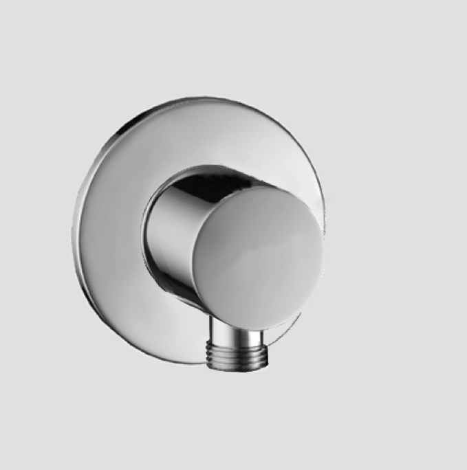 KWC Design Designo Wall Outlet Connection Elbow 1/2"  Model K.28.H9.60 Chrome