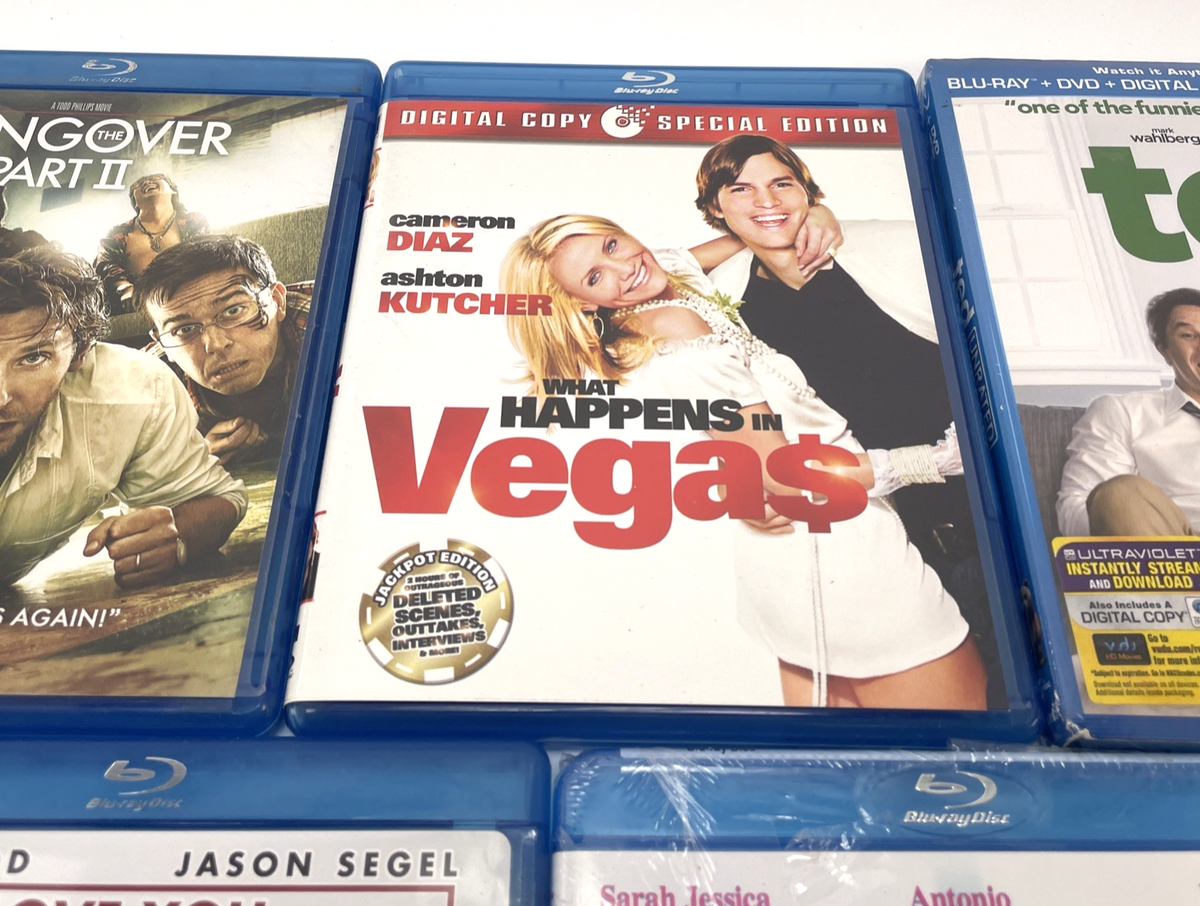 7 x Comedy Blu Ray Lot Hangover, I Love You Man, TED,  Miami Rhapsody, LAWKI