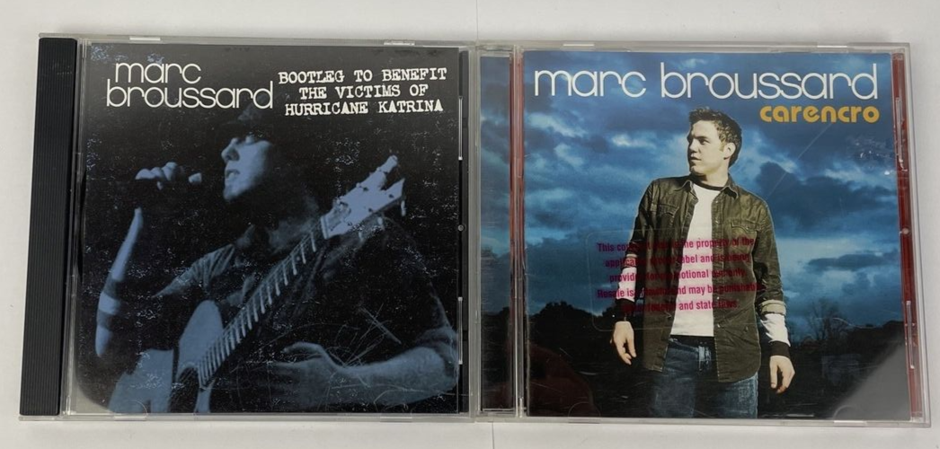 Lot of 2 x Marc Broussard Digital Audio CD - carencro - Authorized Bootleg   BC