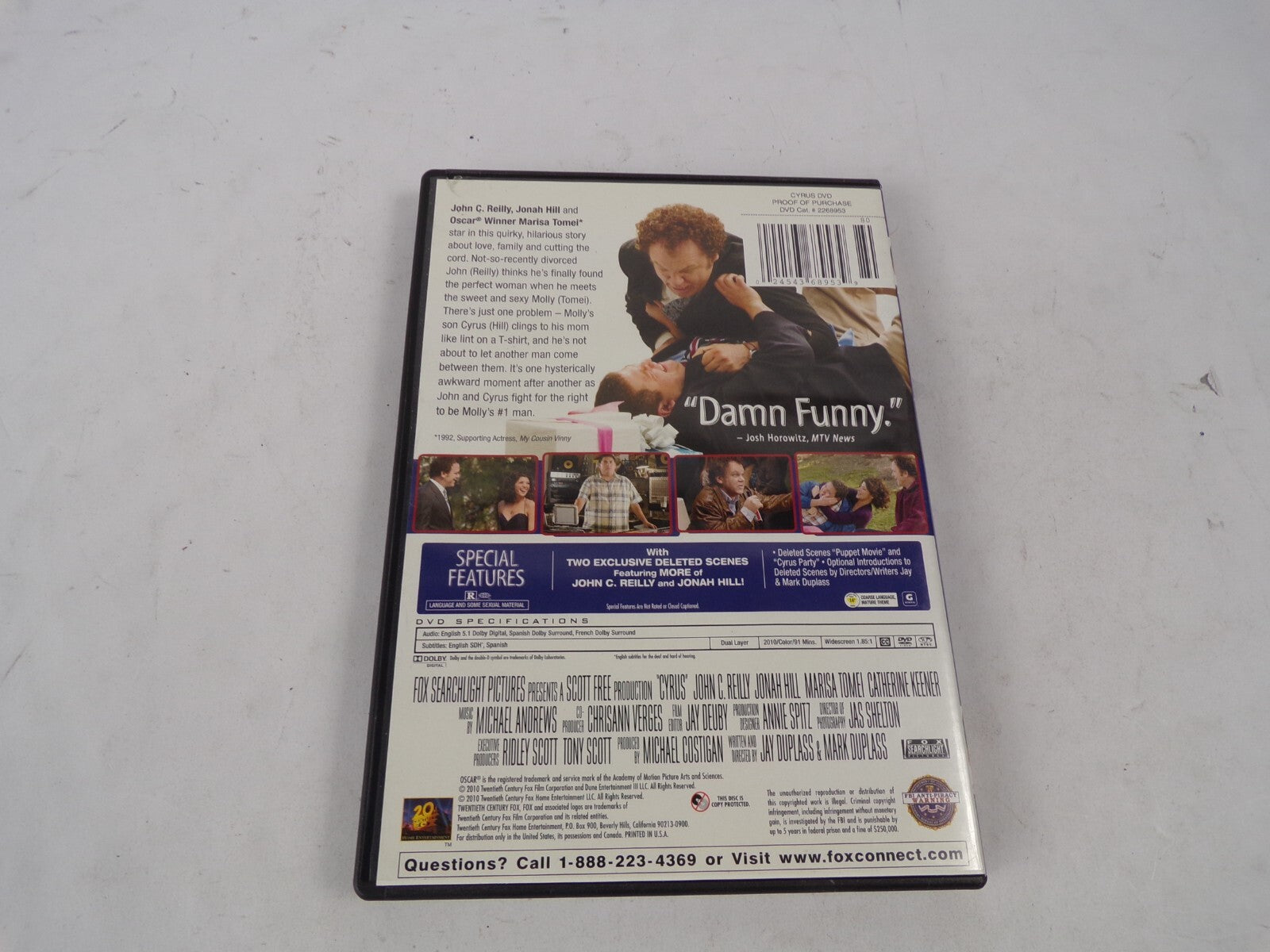 Cyrus Seriously, Stay Off His Mom "Outrageous, Twisted Fun" John C DVD Movies