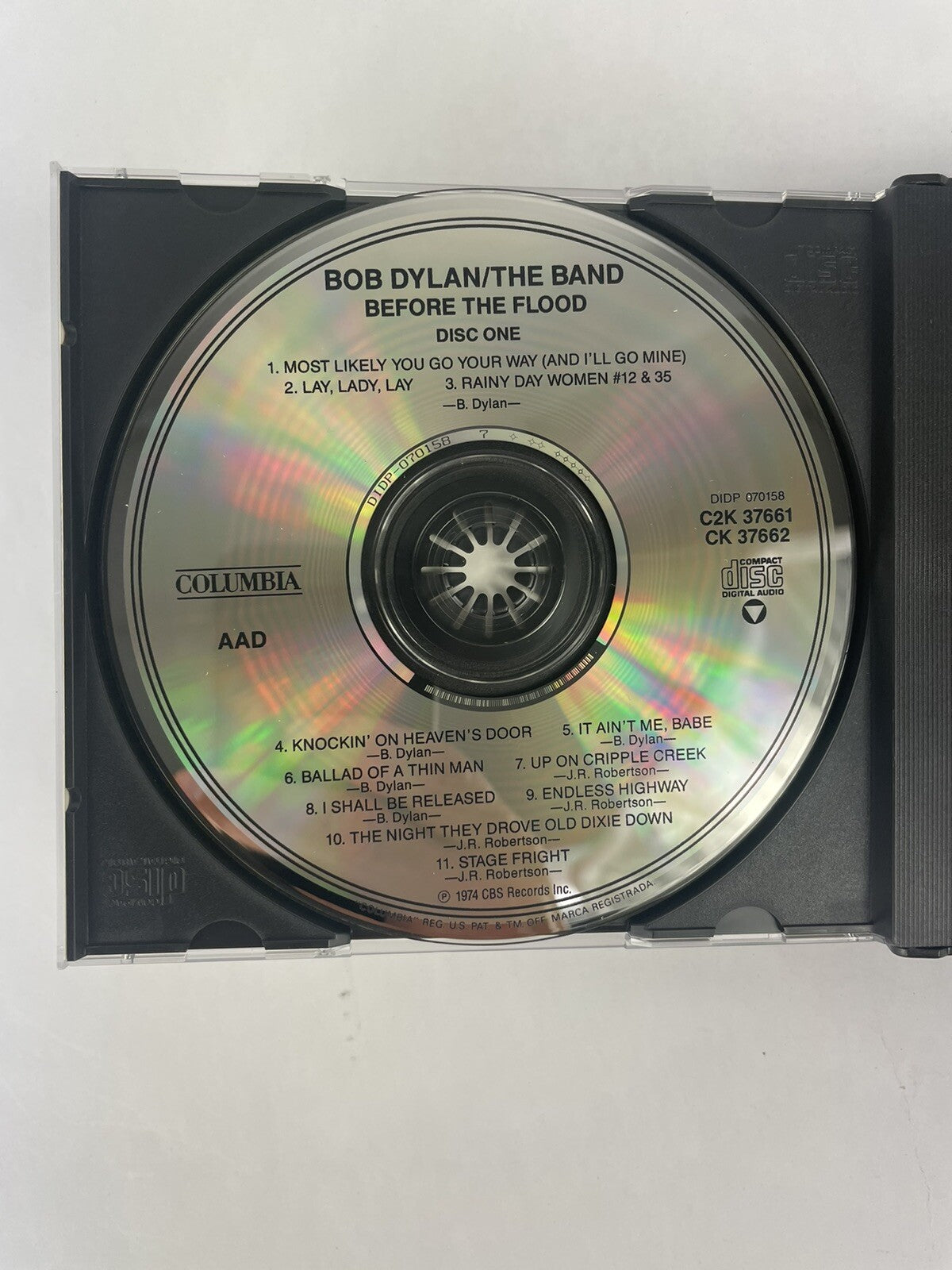Bob Dylan/The Band - Before The Flood (CD, 2 Discs)     #15