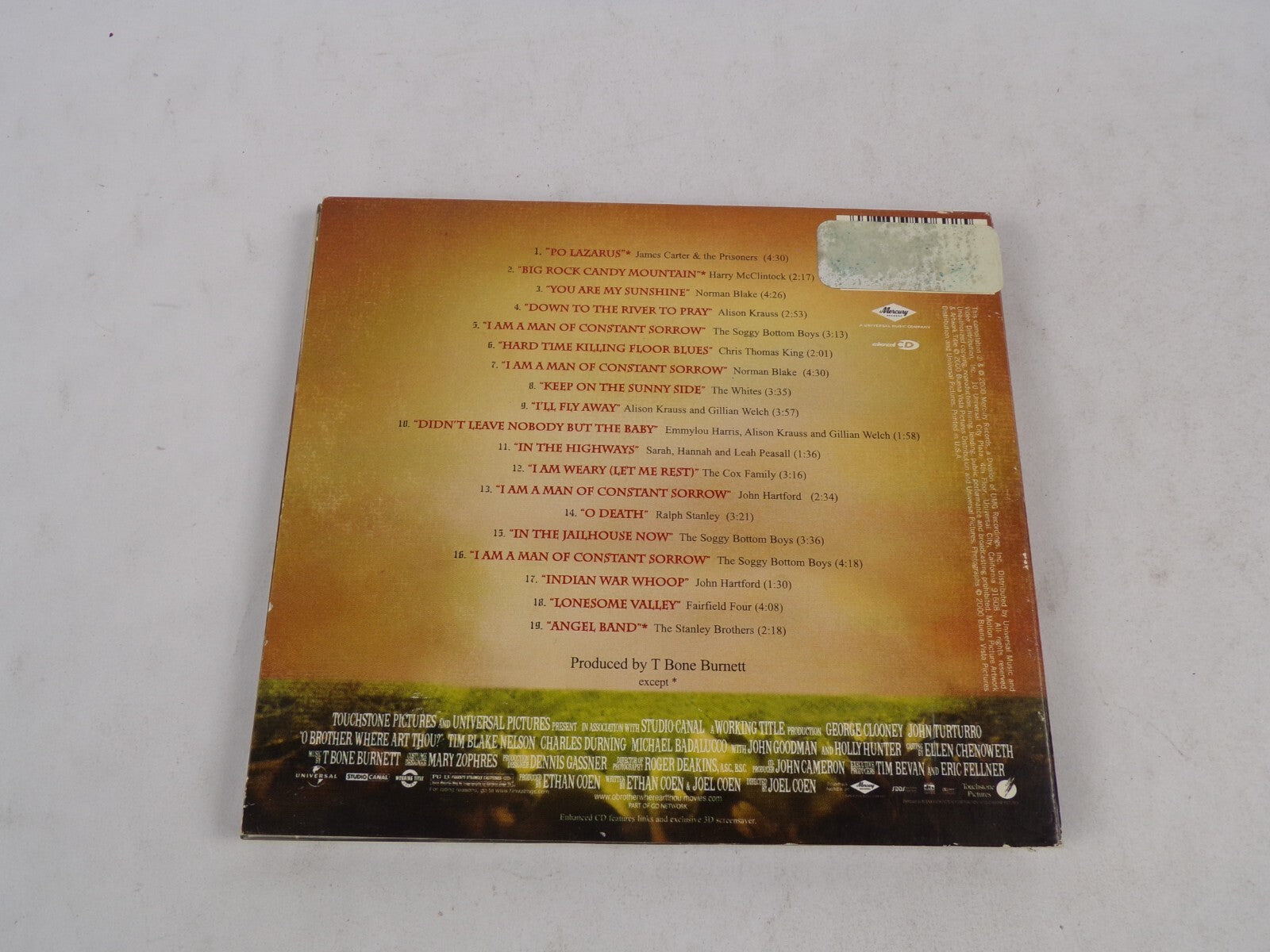 O Brother, Where Art Thou? "Po Lazarus" "Big Rock Candy Mountain" "You Are CD#58