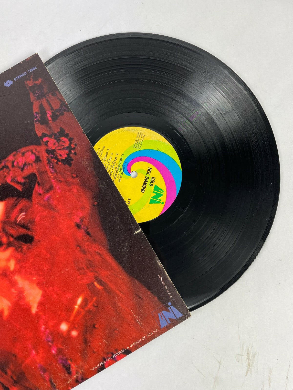 Neil Diamond Gold Vinyl Record