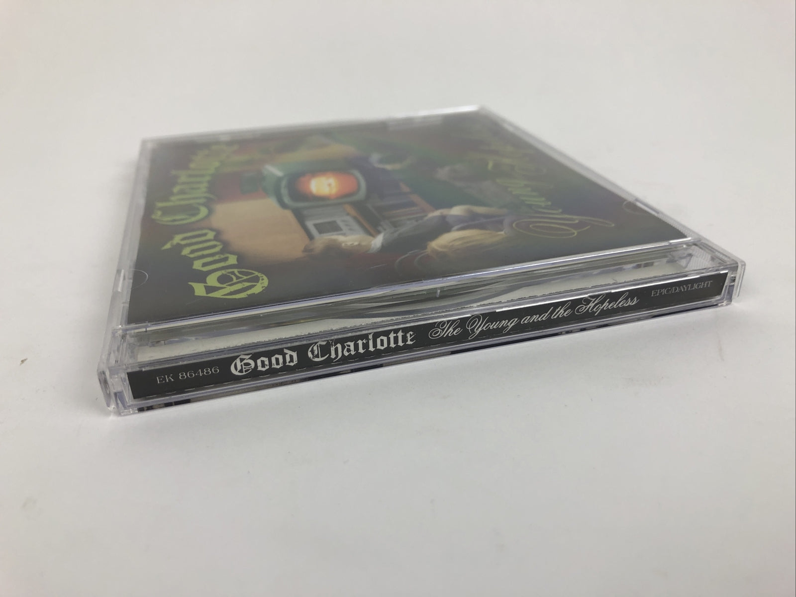 Good Charlotte : The Young and the Hopeless Digital Audio CD Epic MINT Disc #56