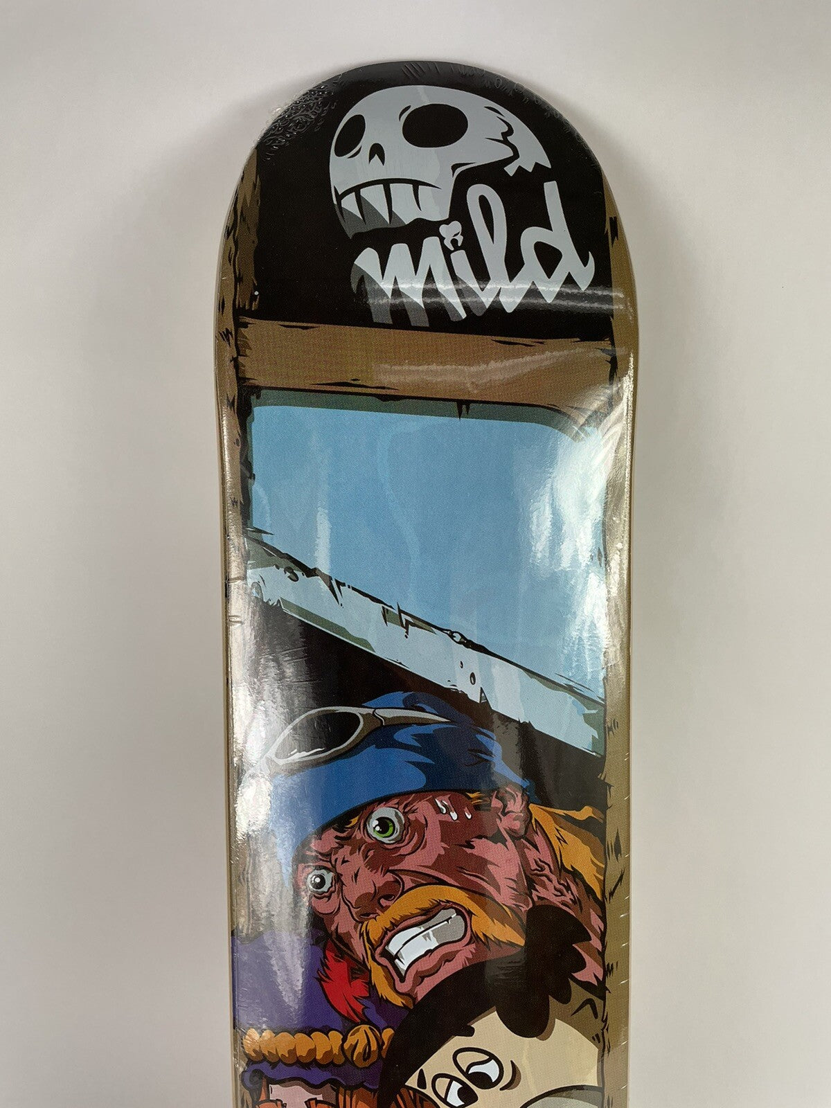 Mild skateboards deck 8.5” RARE quality hulk hogan Fred Flintstone cheech