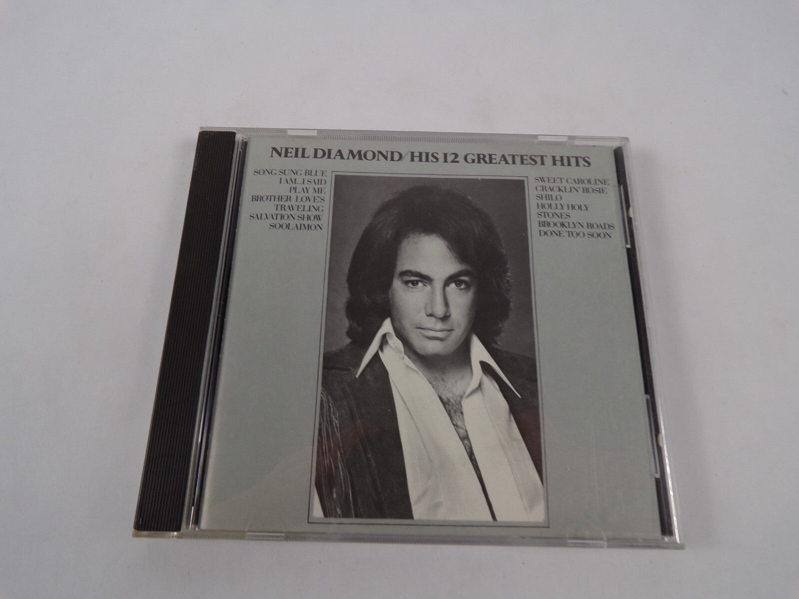 Neil Diamond His 12 Greatest Hits Song Sung Blue Iam I Said Play Me BrotherCD#27