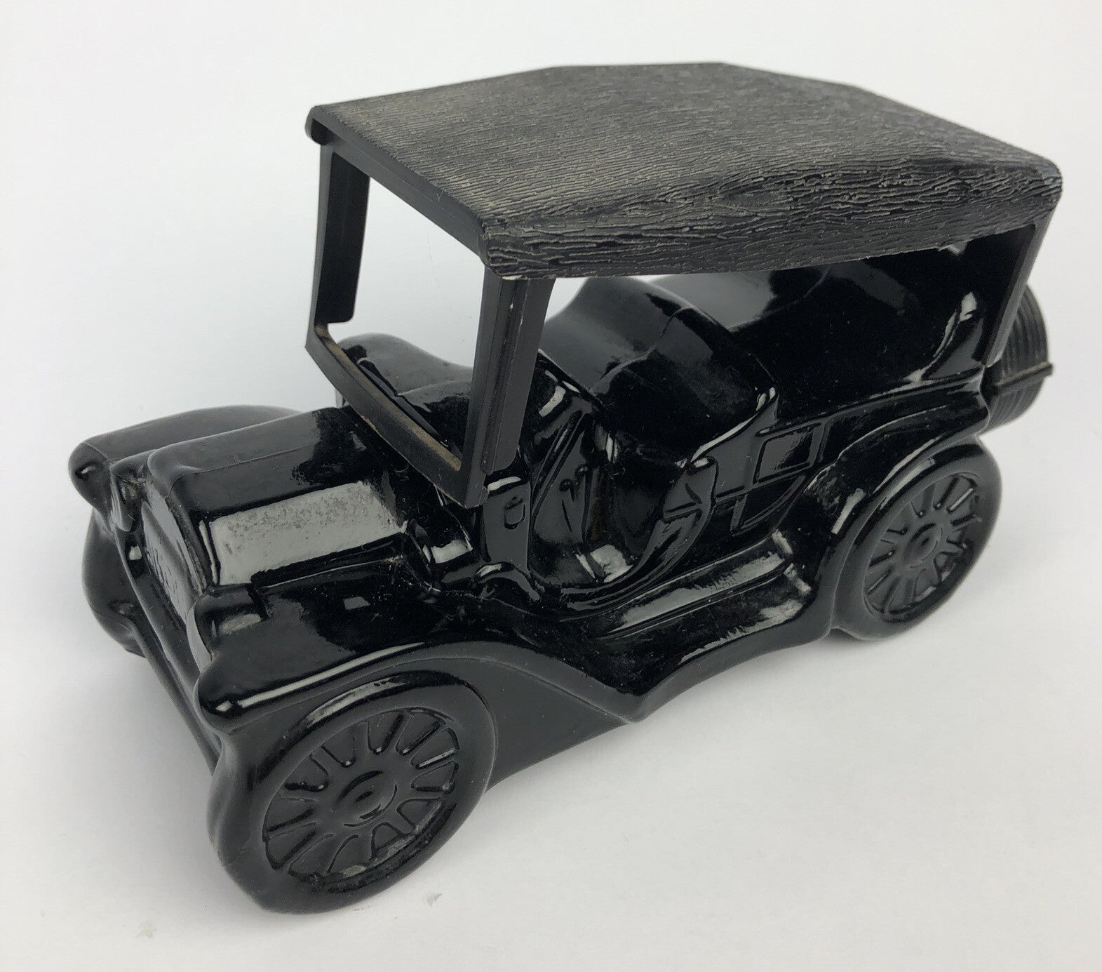 VINTAGE RARE AVON MODEL A CAR  AFTERSHAVE Wild Country BOTTLE empty Black