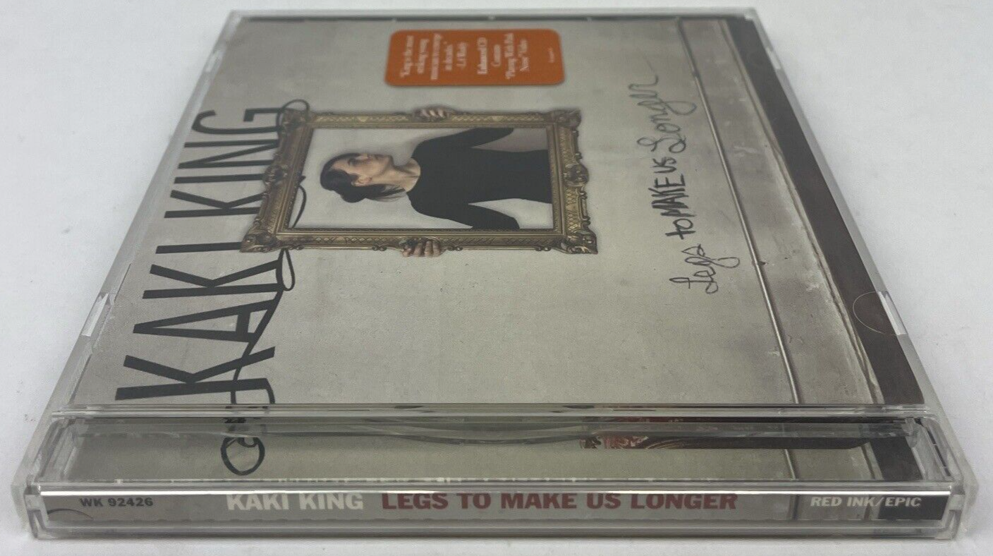 Kaki King - Legs To Make Us Longer Audio CD Guitar Rock, Contemporary Folk, - JK