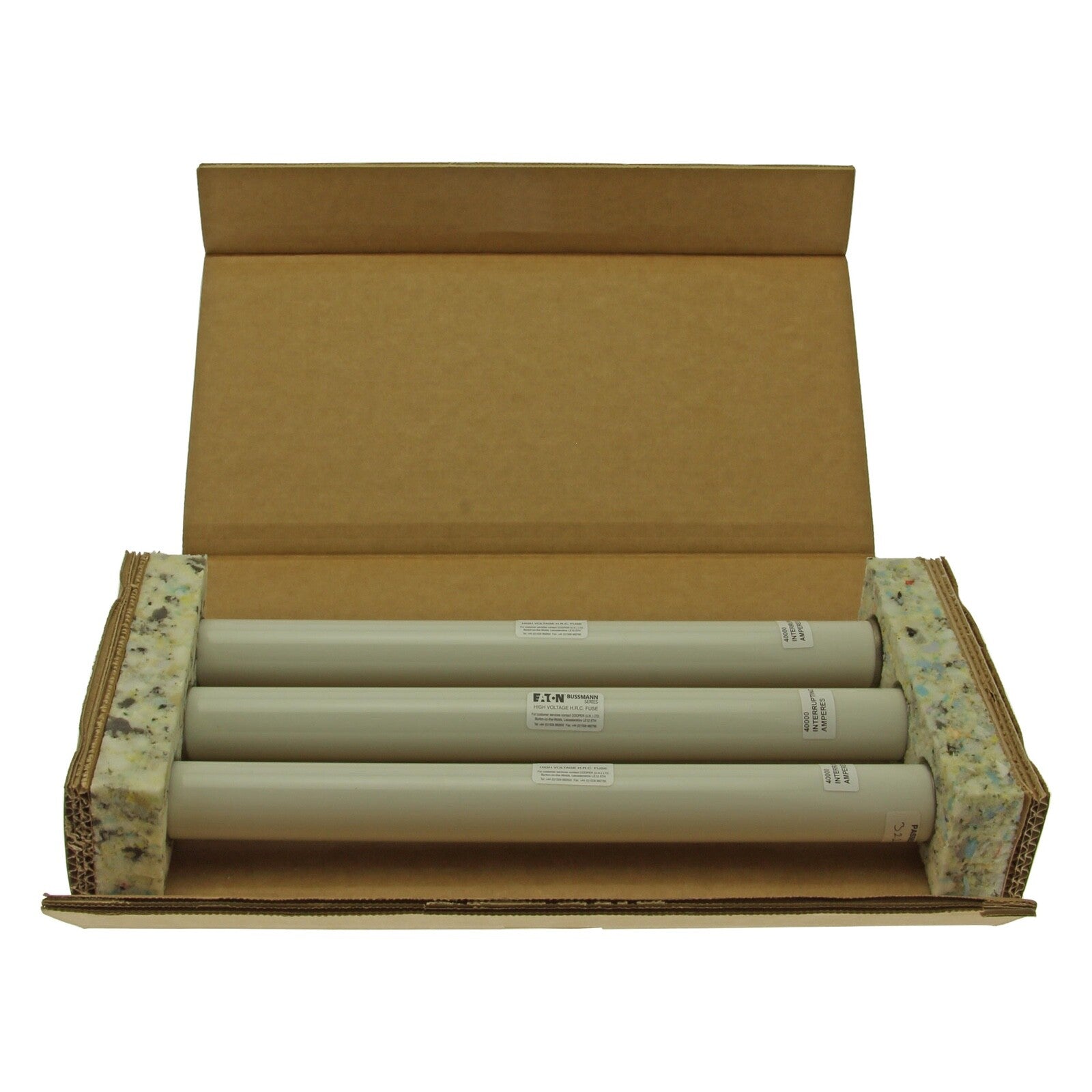 Set of 3: Bussmann Fuse 36CAV2 Model code: 36KV 2A 17" FUSE