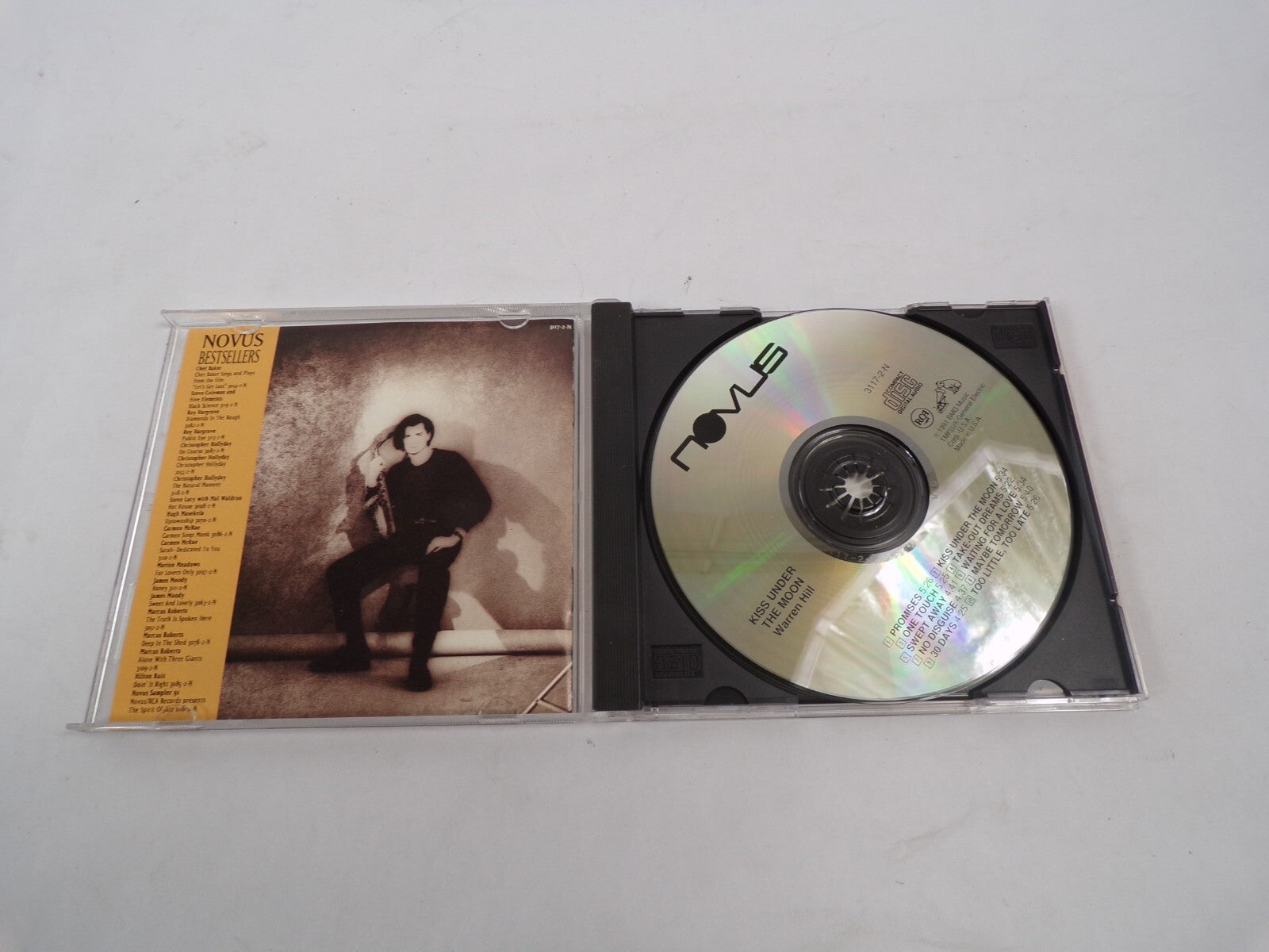 Warren Hill Kiss Under The Moon Promises One Touch Swept Away No Disguise #CD29