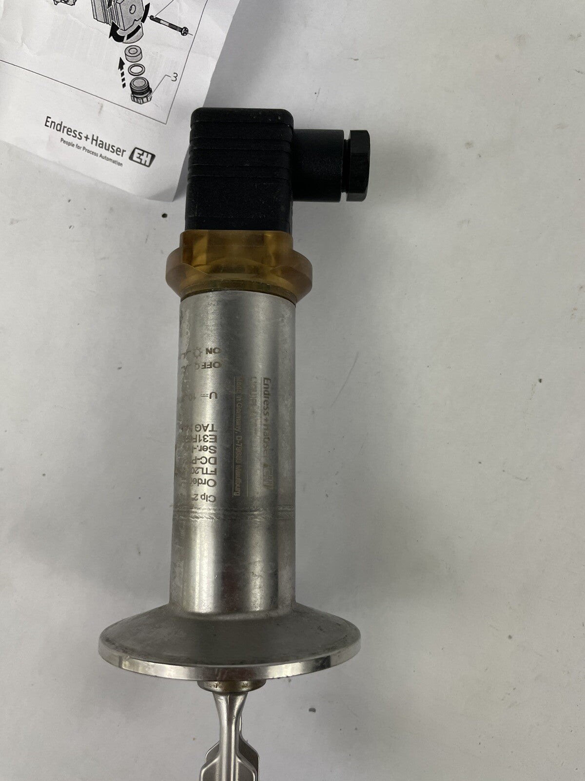 Endress + Hauser Vibronic Point level detection Liquiphant FTL33