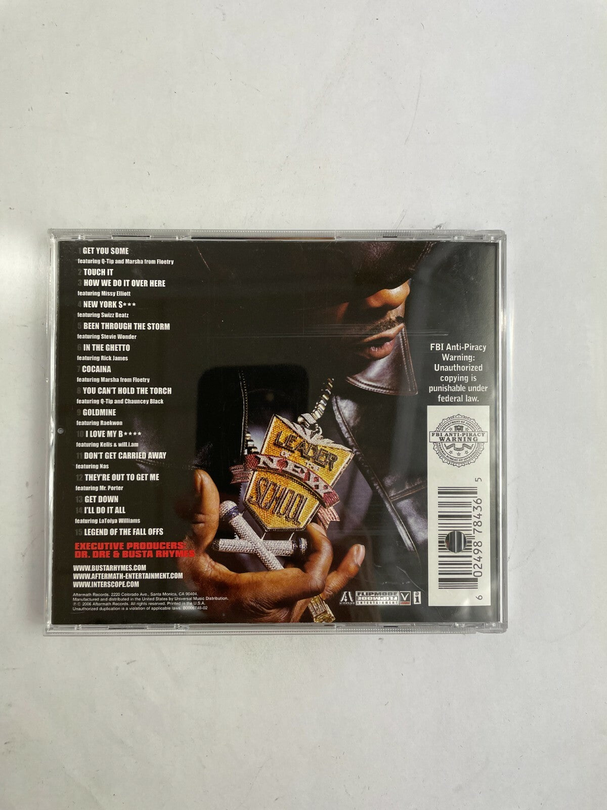 The Big Bang Dr.Dre&Busta Rhymes Get You Some Touch It Cocaina Disc Q11
