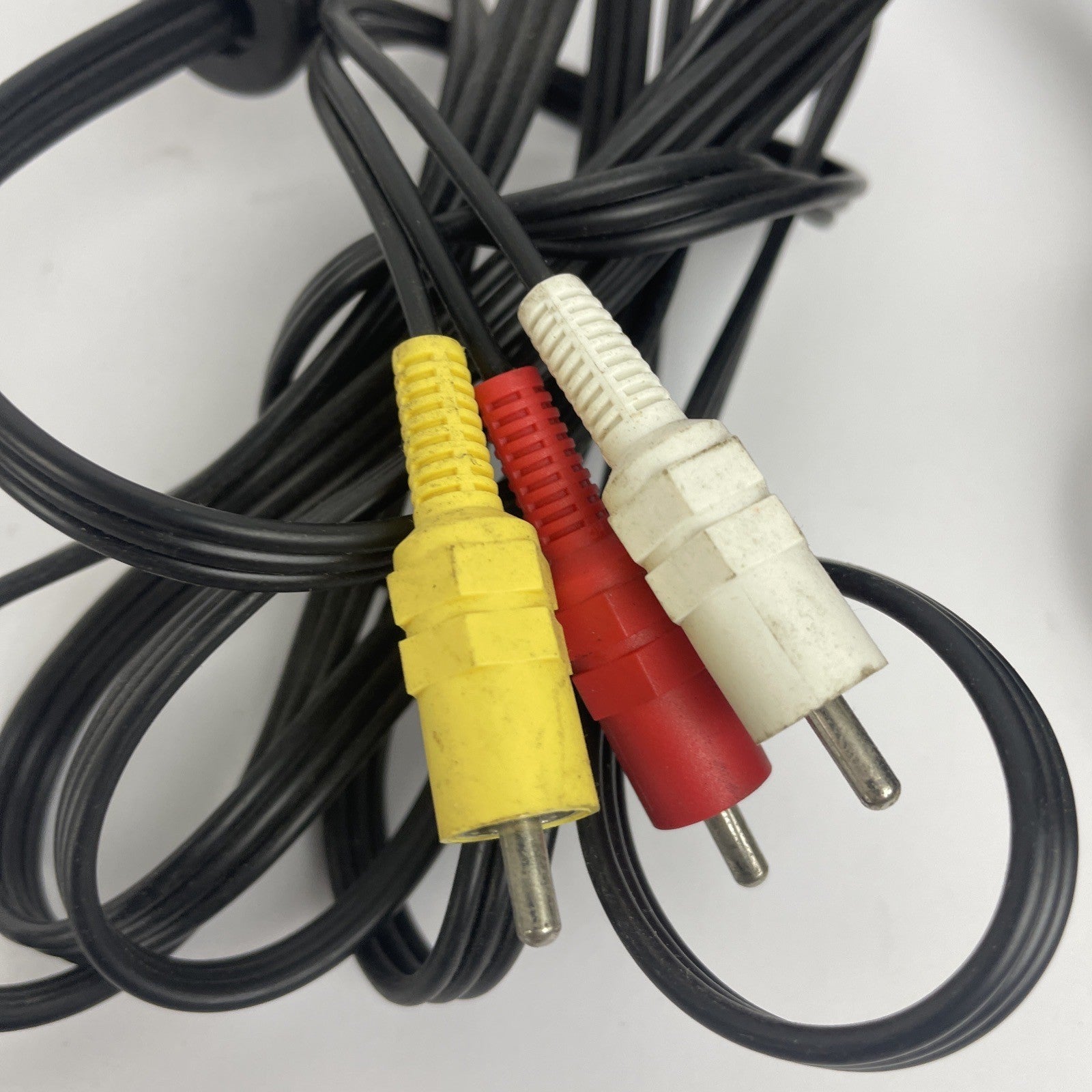 2 x Genuine Sony OEM RCA AV Audio/video Cable For PlayStation PS1 PS2 PS3 6Z