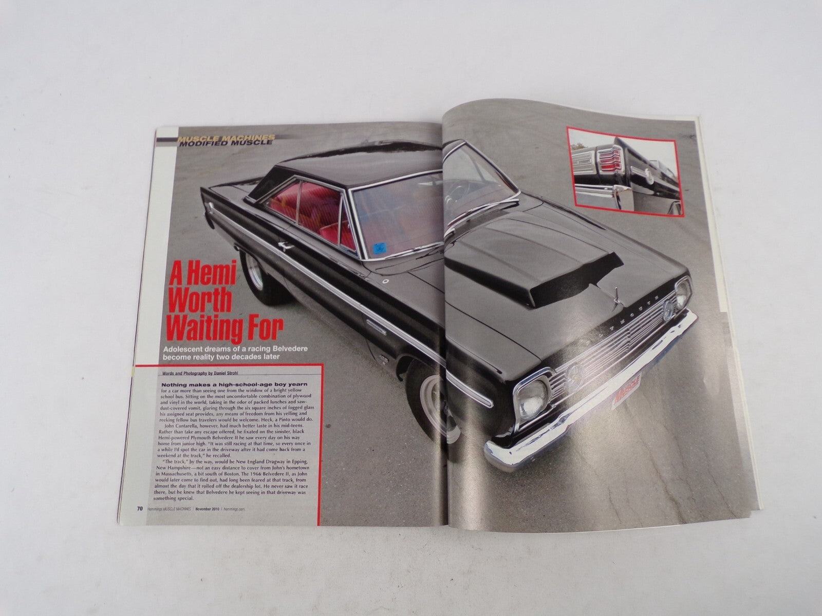 November 2010 Muscle Machines Magazine  Dare To Be Driven Pro Stock In The '70s