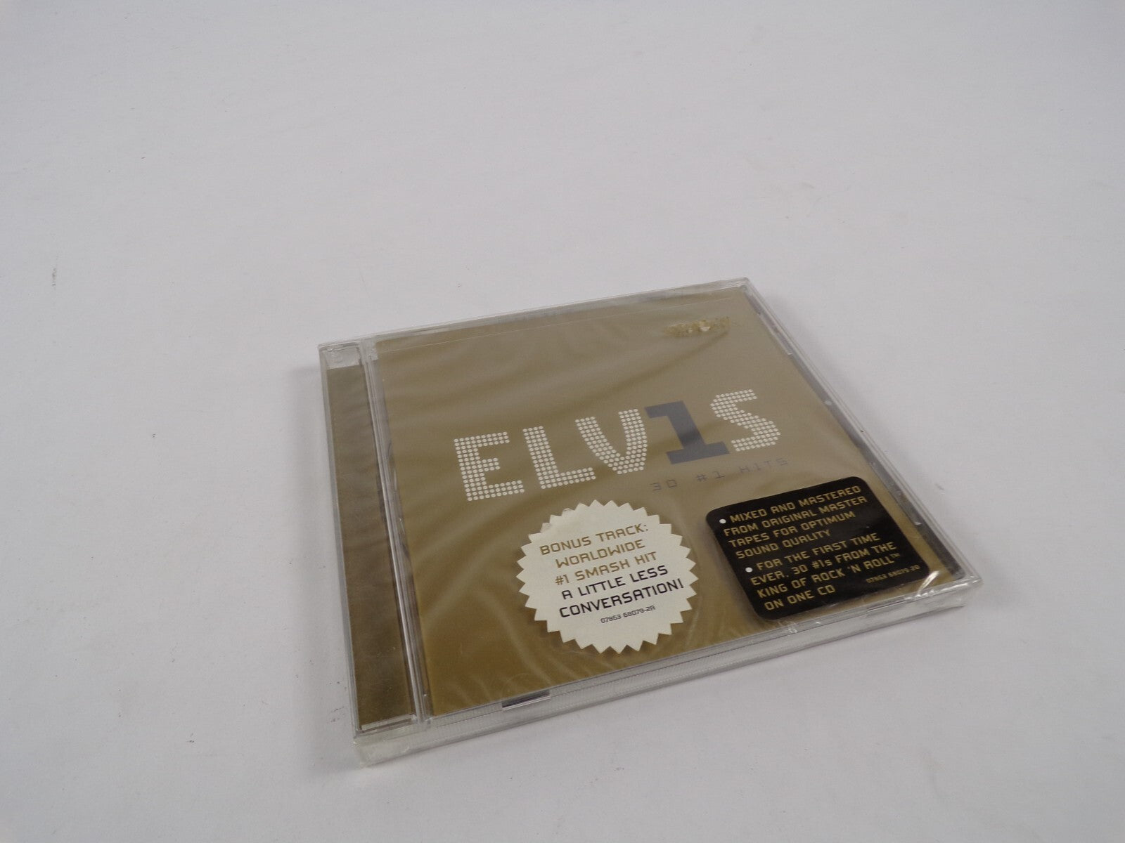 Elvis 30 #1 Hits Bonus Track World Wide #1 Smash Hit ALittle Less Convert CD#45