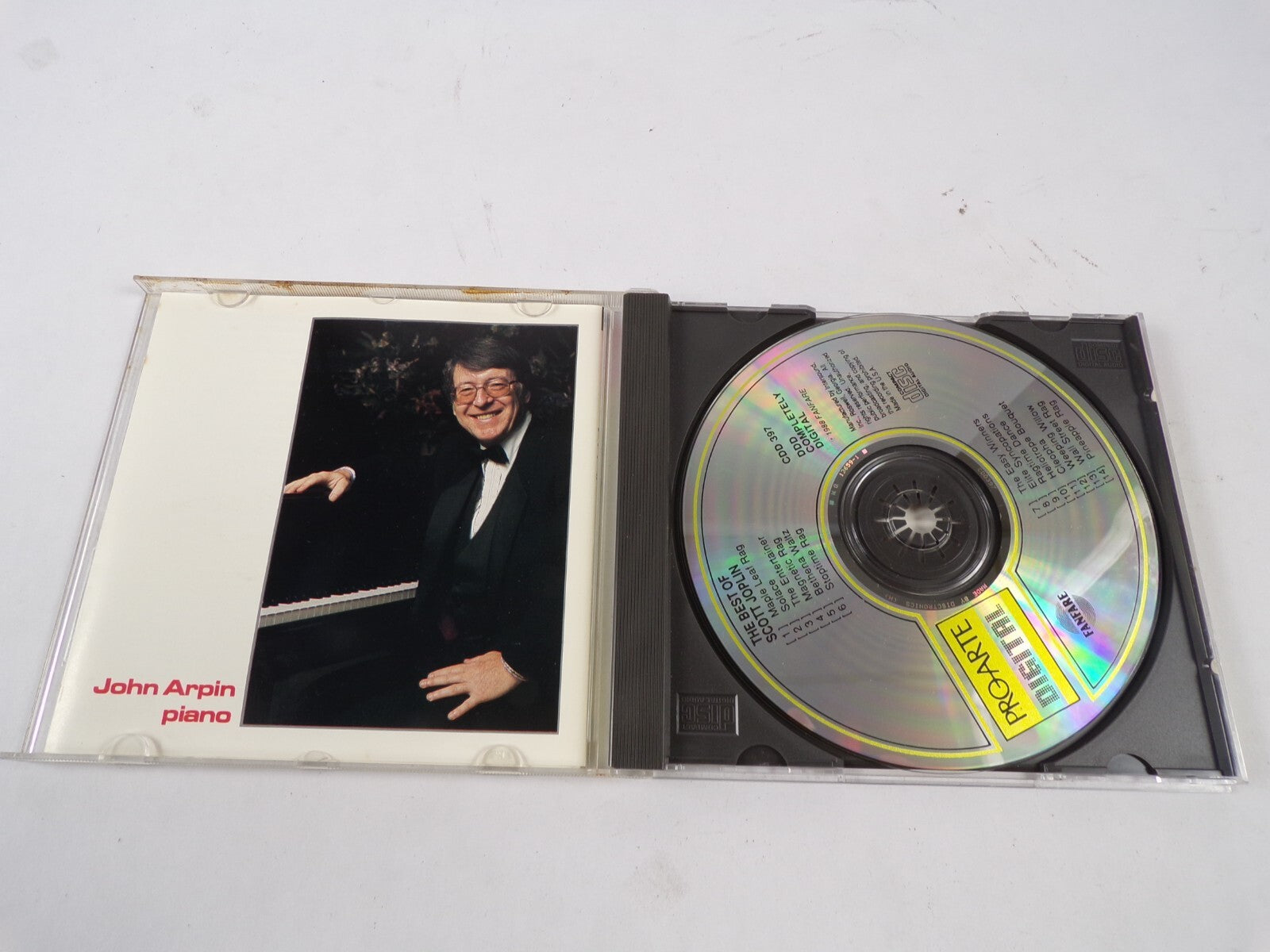 Over 65 Minutes Of Music Scott Joplin Greatest Hits The Easy Winners MapleCD#39