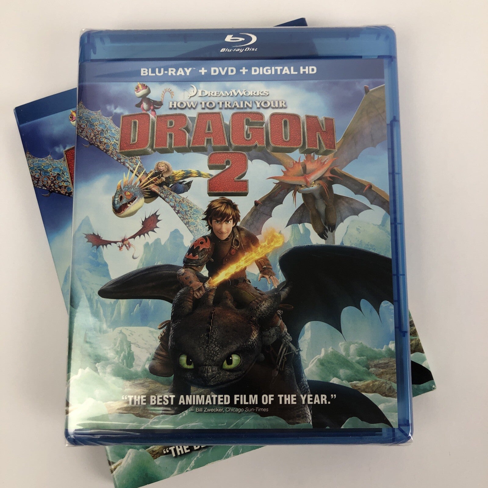 DREAMWORKS How To Train Your Dragon 2  - Blu-Ray - DVD Digital (expired) SEALED