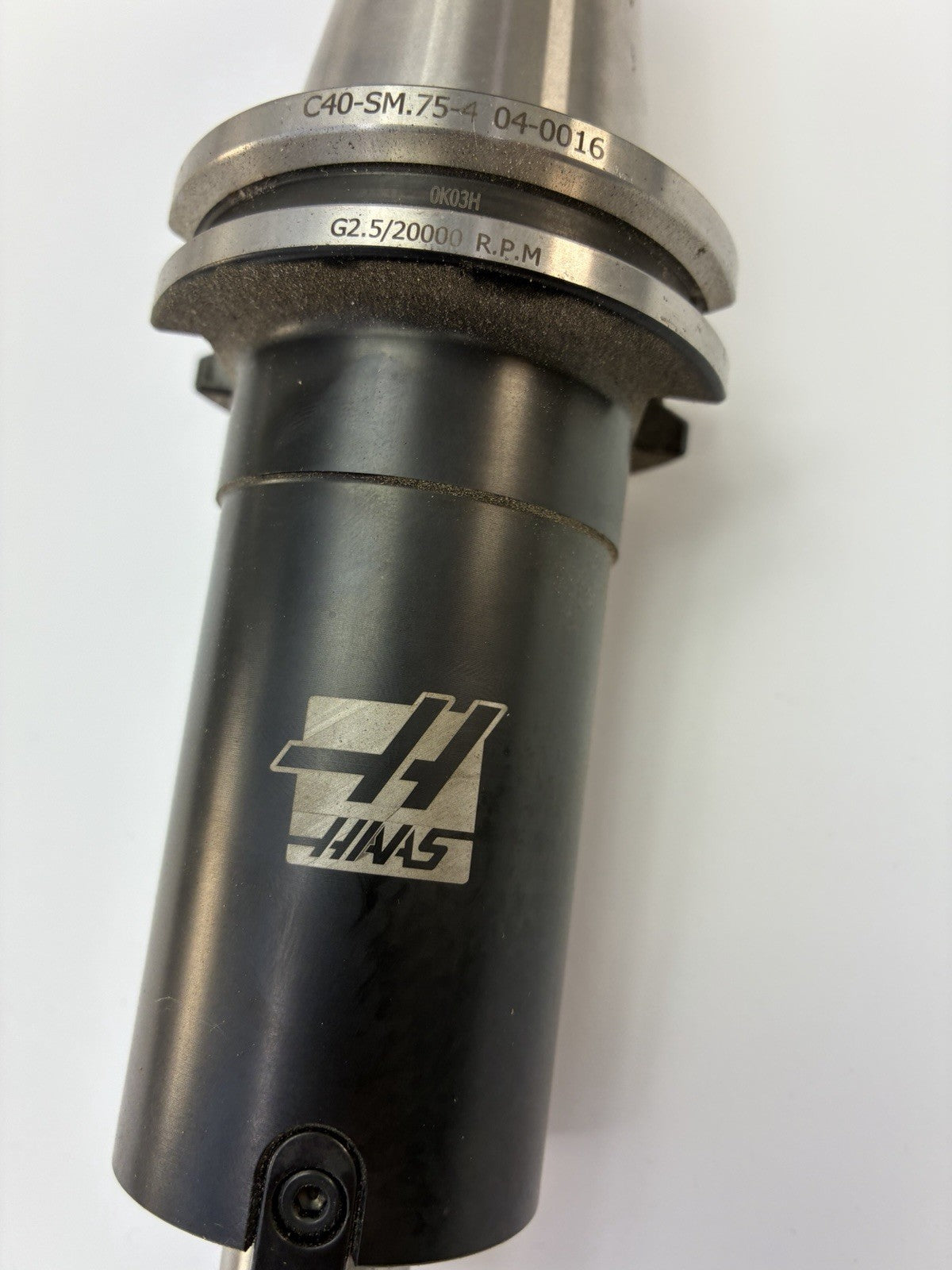 HAAS C40-SM.75-4 CAT40 3/4" Shell Face Mill Holder G2.5 20000 RPM CNC