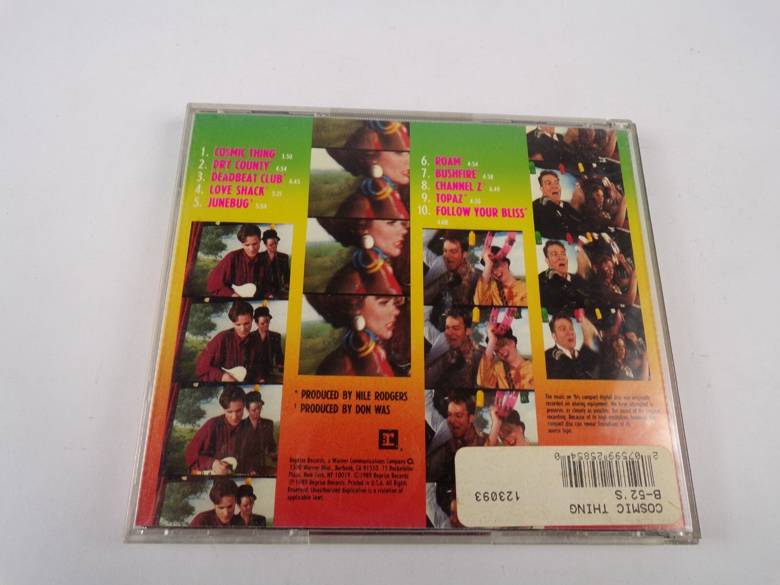 Cosmic The B52's Thing Cosmic Thing Dry County Love Shack Junebug CD#21