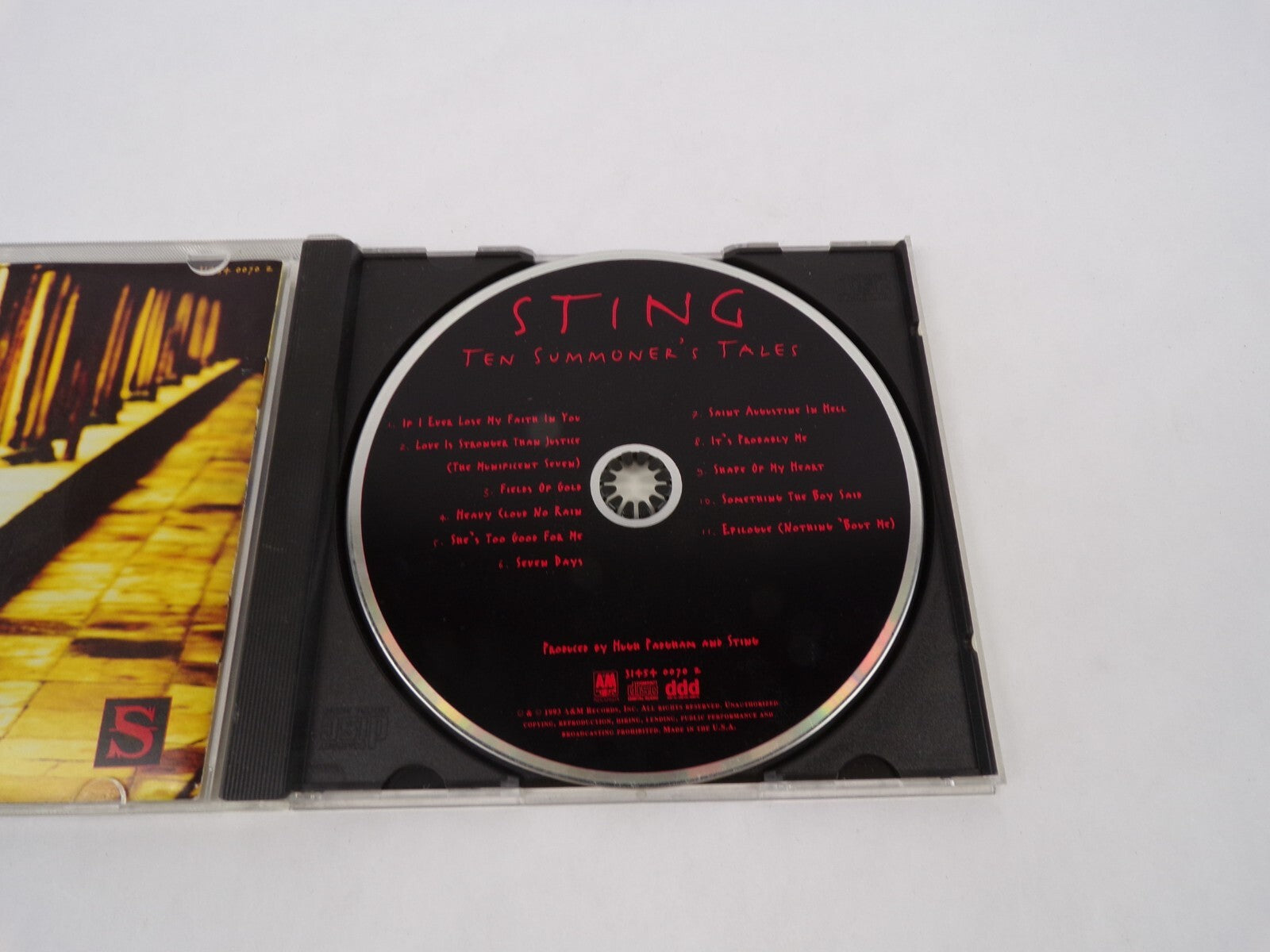 Sting Ten Summer's Tales If I Ever Lose My Faith In You  Love Is Stronger CD#63