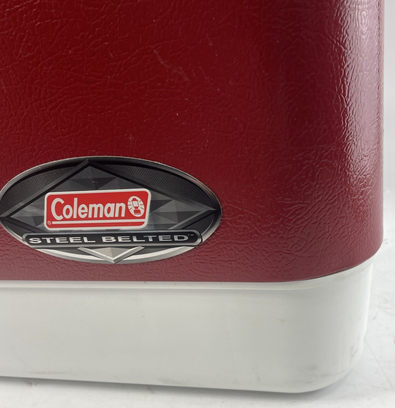 Rare Coleman Steel Belted Cooler USA - 54 QT Model 6150