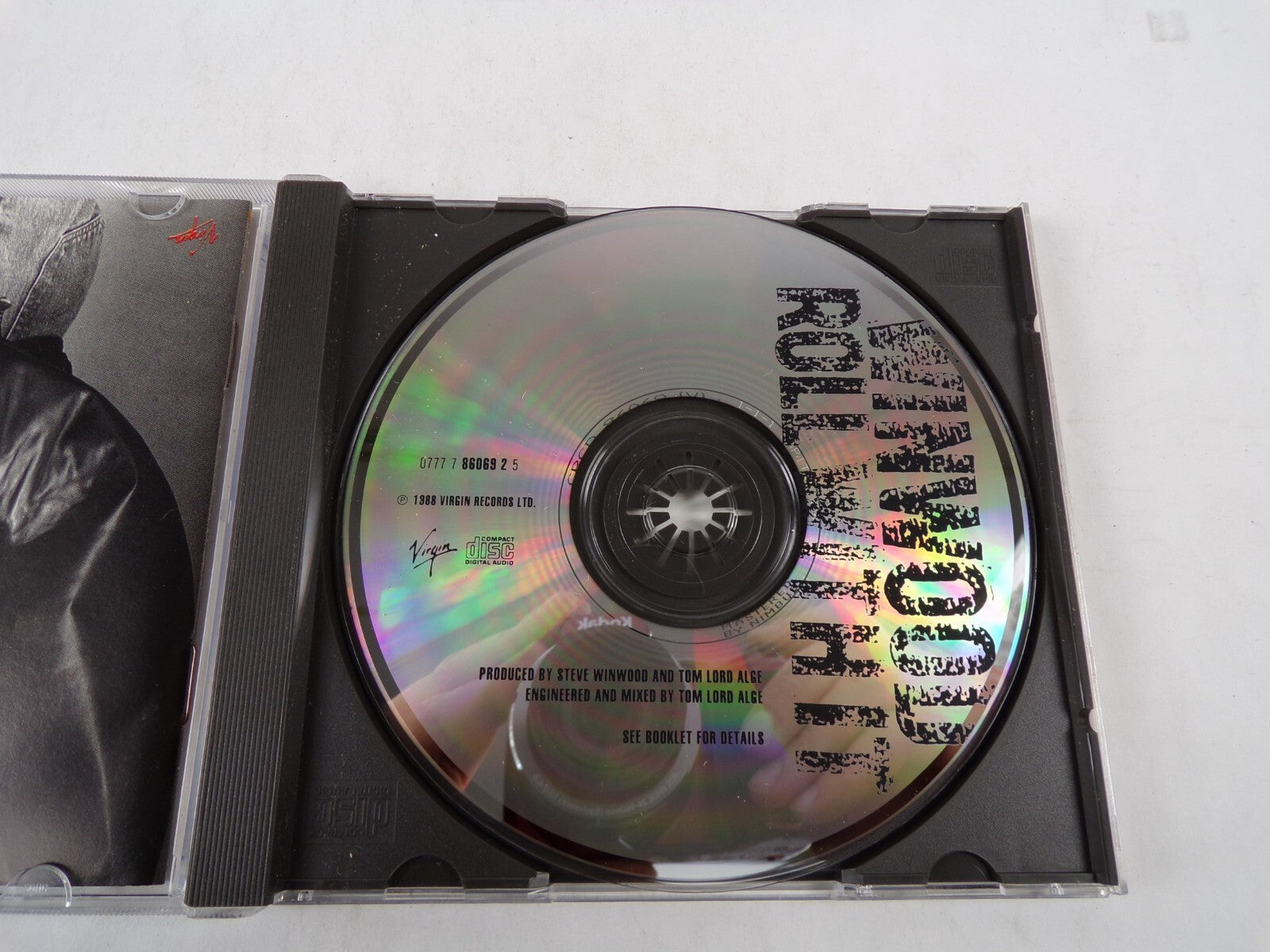 Steve Winwood Roll With It Holding On The Morning Side Put On Your Dancing CD#56