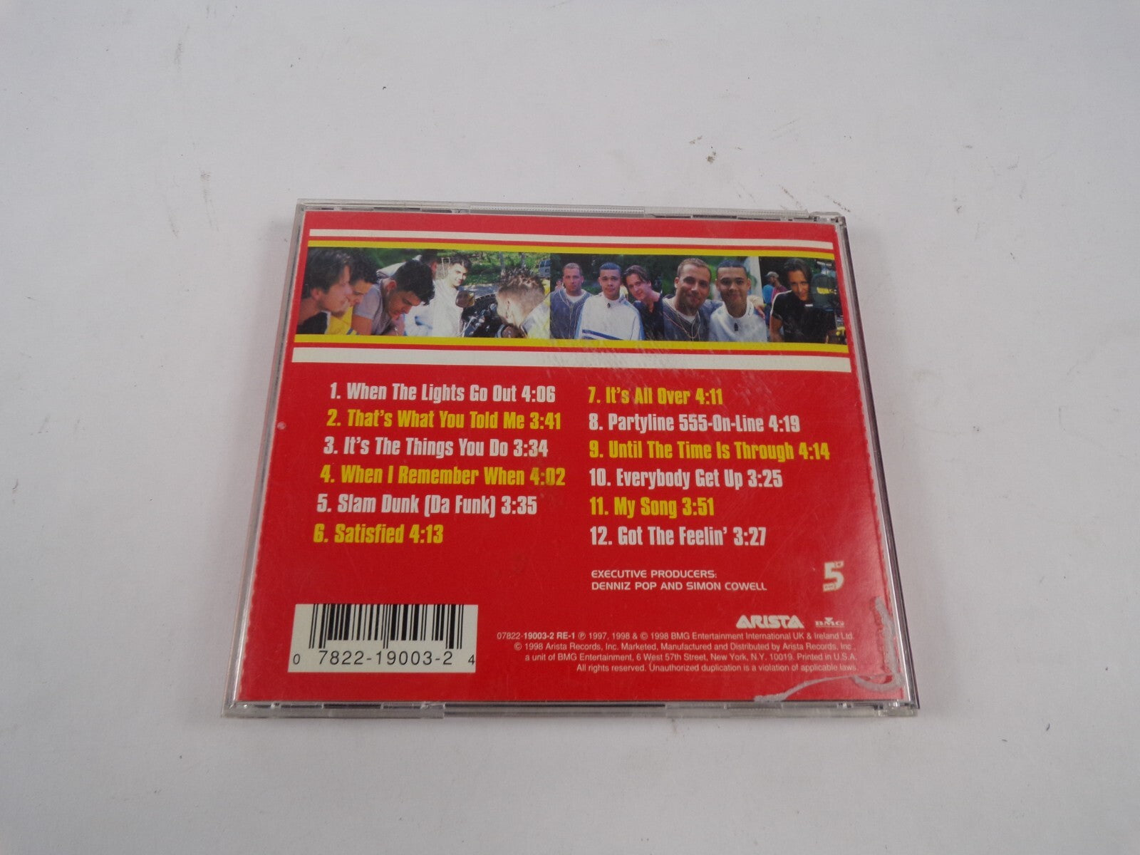 Srista Five Everybody Get Up Got The Feelin CD#61