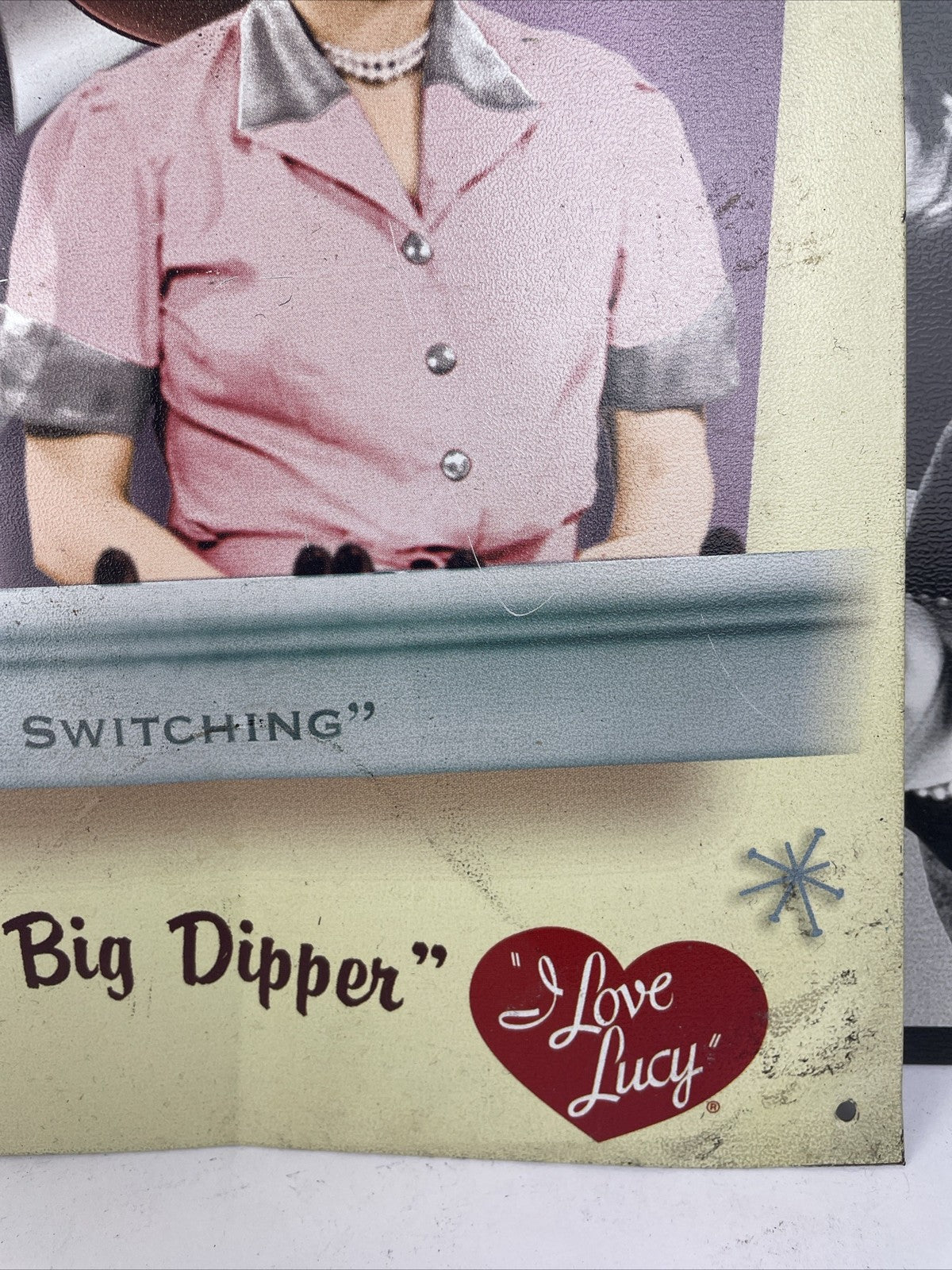 Lot of 3 I Love Lucy Lucy’s Chocolate Factory Tin Signs  12.5 X 16” 179 Episodes