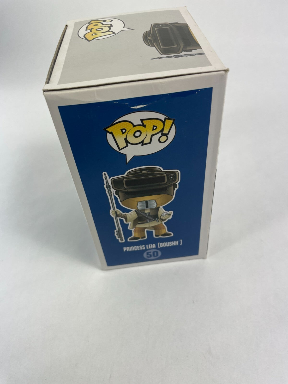 POP Star wars 50 Princess Leia Boushh Bounty Hunter Vinyl Bobble Head Funko