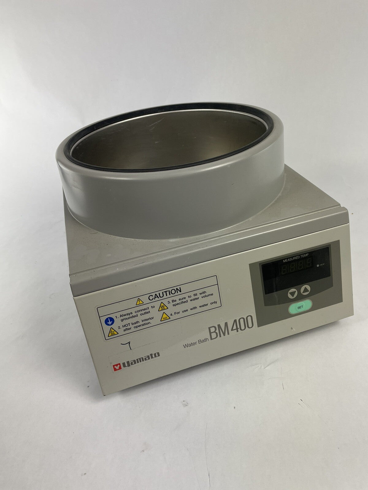 Yamato Scientific BM-400 115V Digital Water Bath  7 Liter Capacity