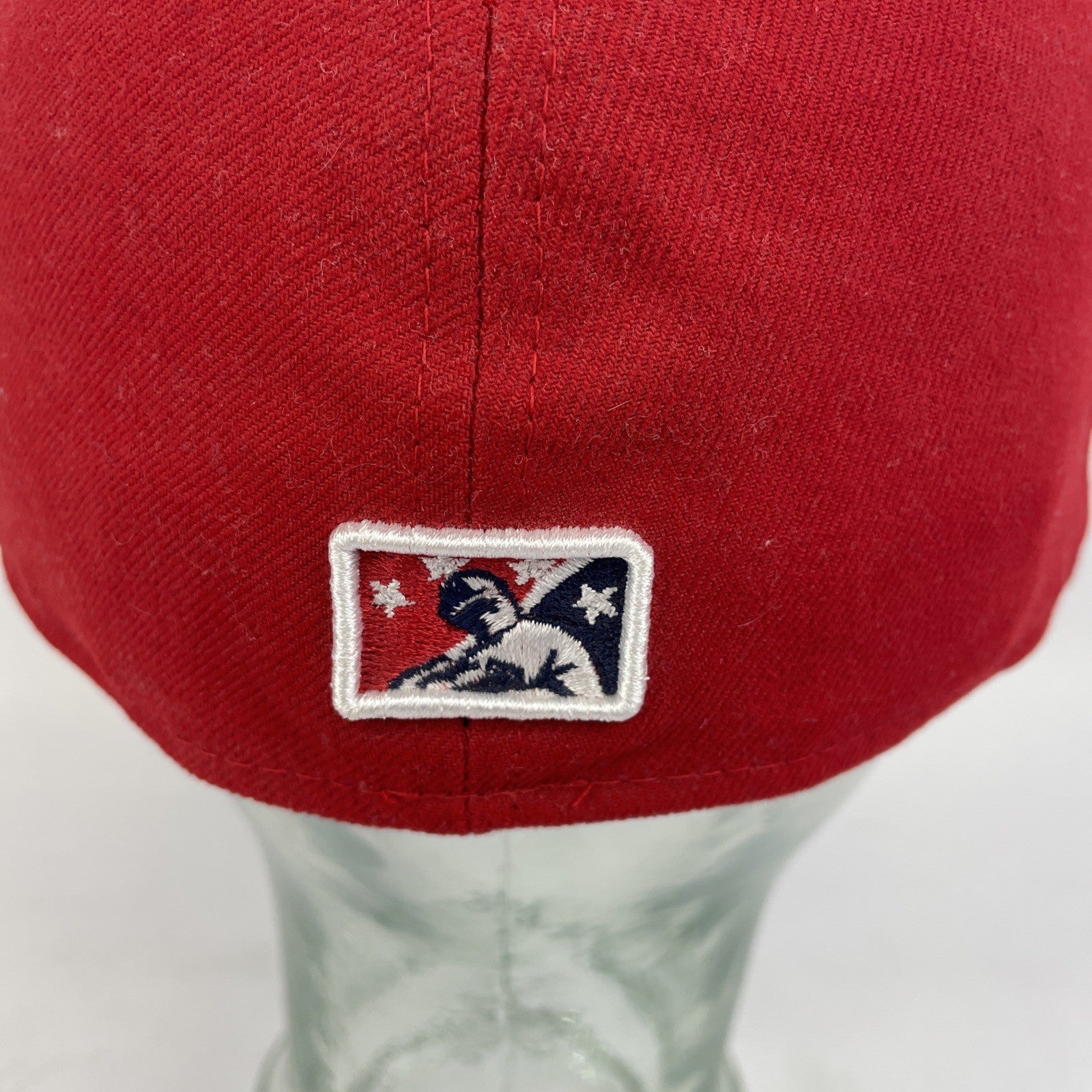 New Era Reading Phillies Red Fitted Size 7 3/8 Genuine MLB Merchandise