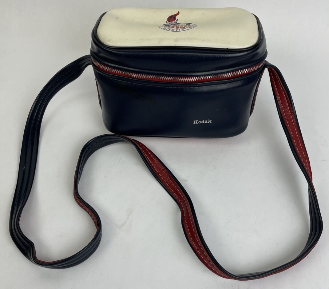 1972 Olympic Games Kodak Padded Camera Case Red White Blue
