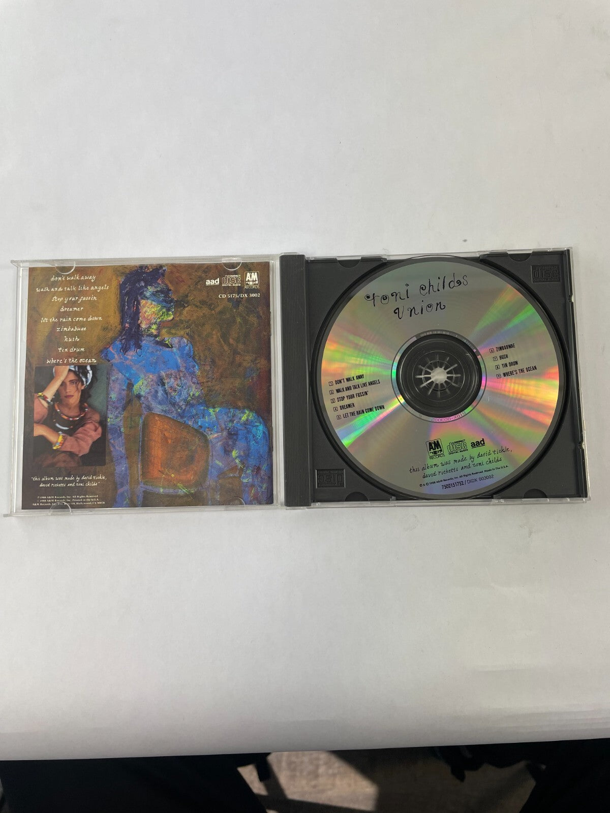 Yoni Childs Union Zimbawae Hush Tin Drum Wheres The Ocean Walk And Talk CD#73