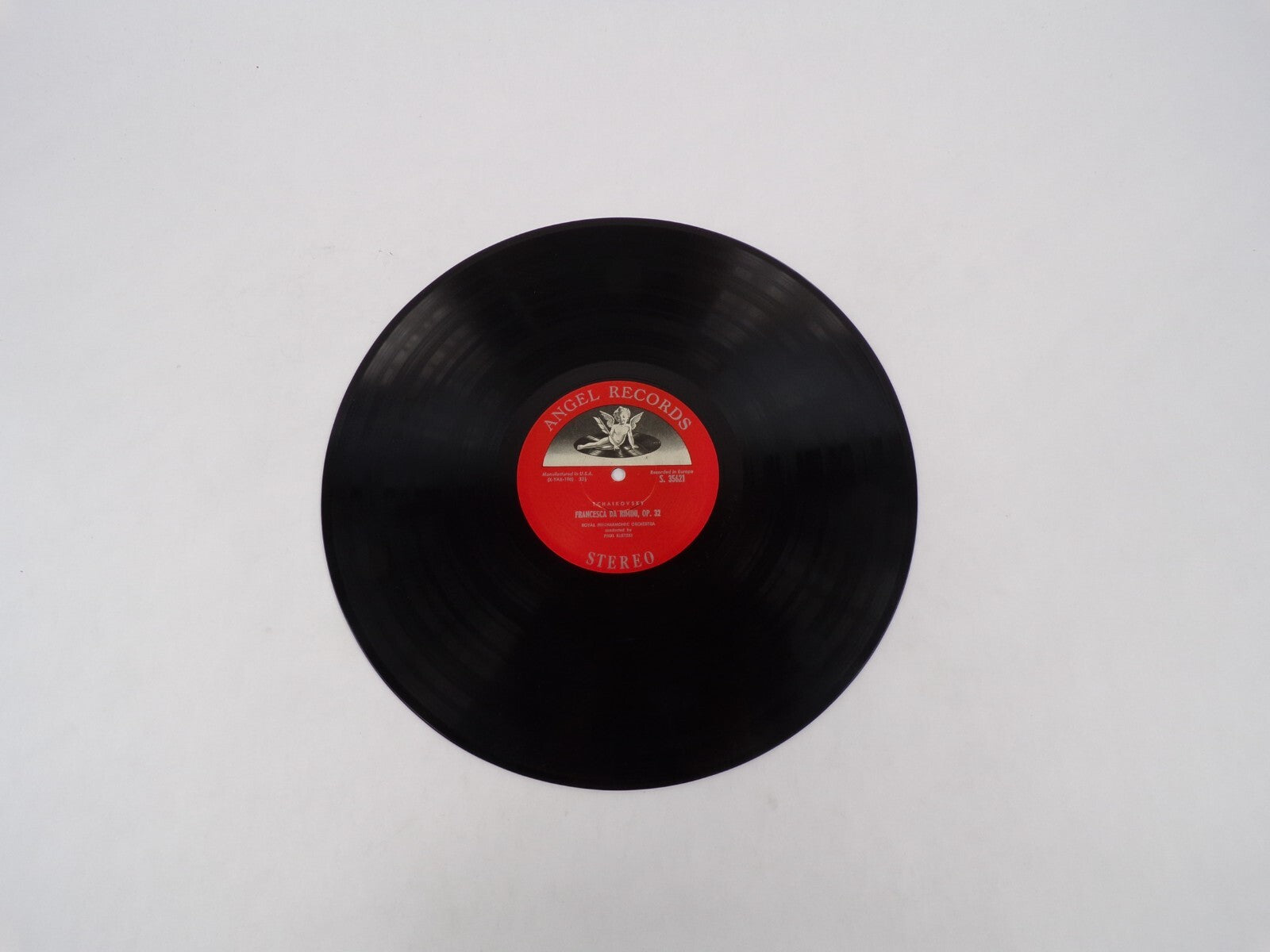 Paul Klctzki Tchaikovsky Overture Marche Slave Vinyl Record