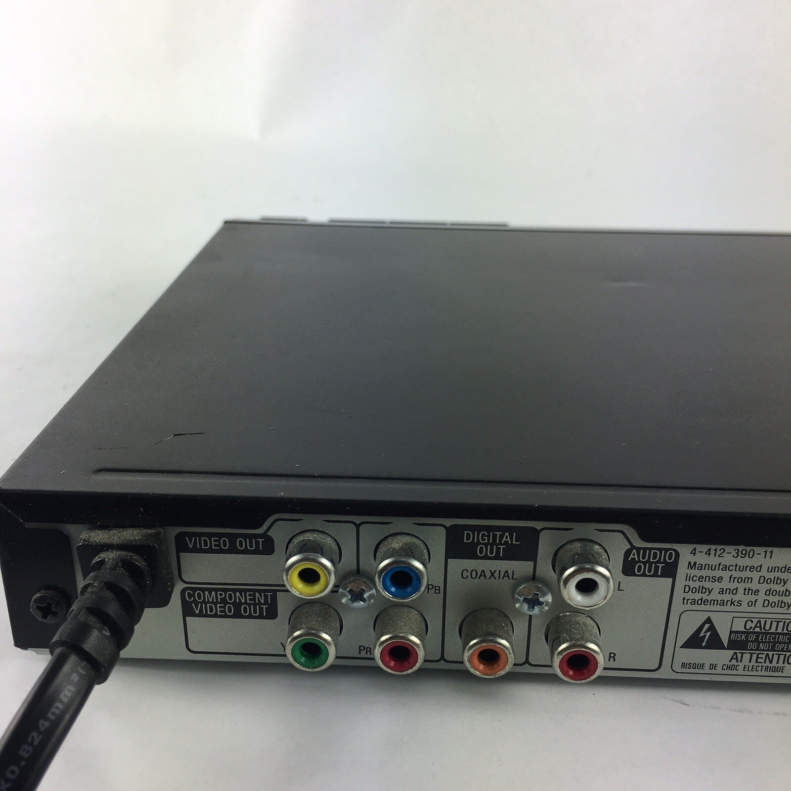 Sony Progressive Scan CD DVD Player Black DVP-SR210P Great Condition FREE SHIP!