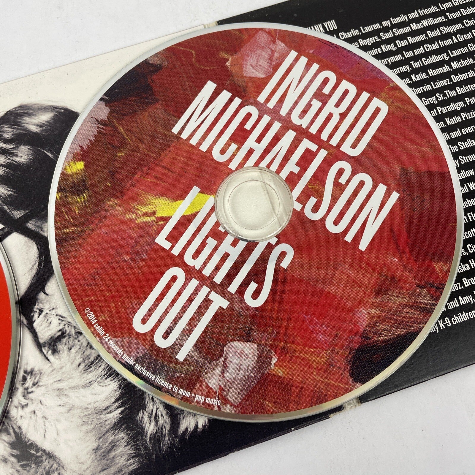 Lights Out - Digital Audio CD By Ingrid Michaelson - 2014 Cabin 24 Records - M