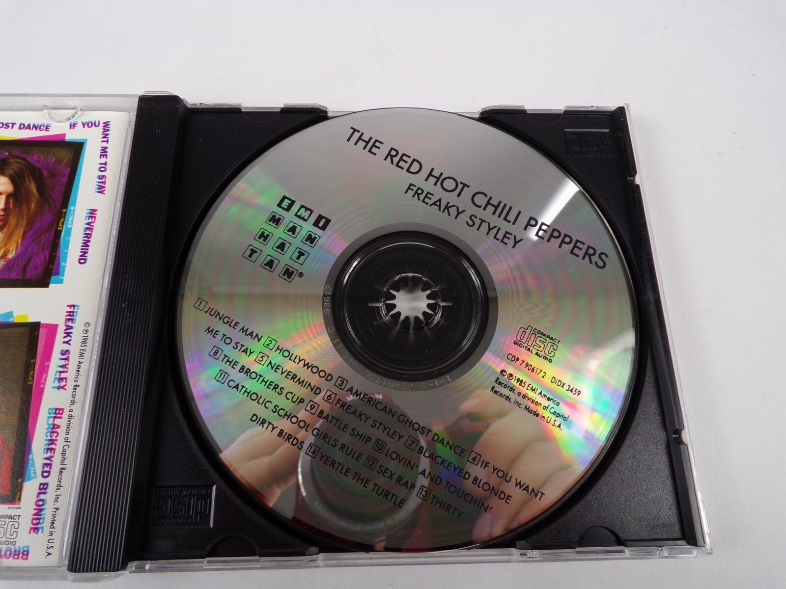 The Red Hot Chili Peppers Freaky Styley Jungle Man Hollywood Battle Ship CD#56